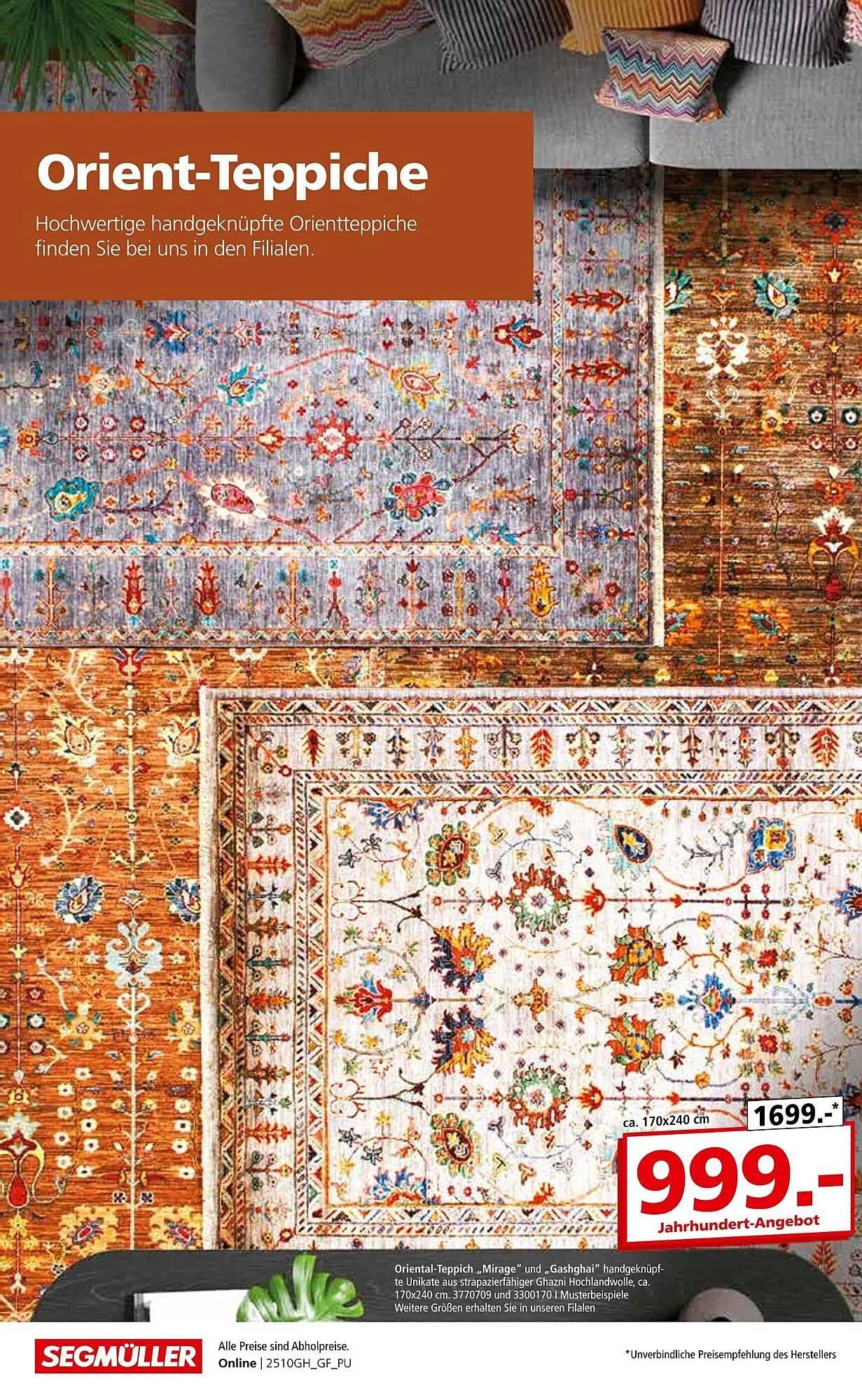 Segmüller Prospekt von 11. Oktober bis 1. November 2025 - Prospekt seite 40