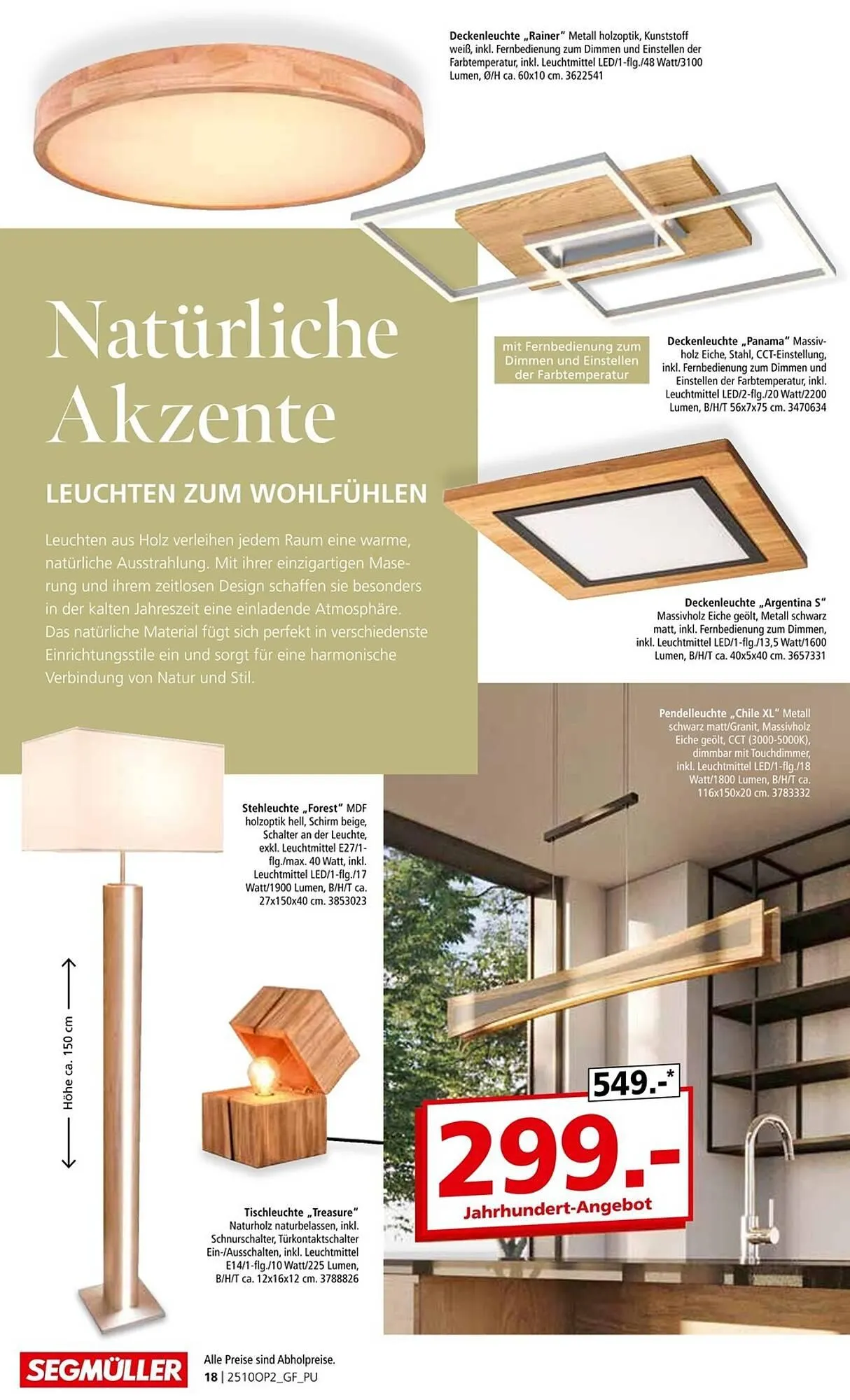 Segmüller Prospekt von 29. September bis 4. Januar 2026 - Prospekt seite 18