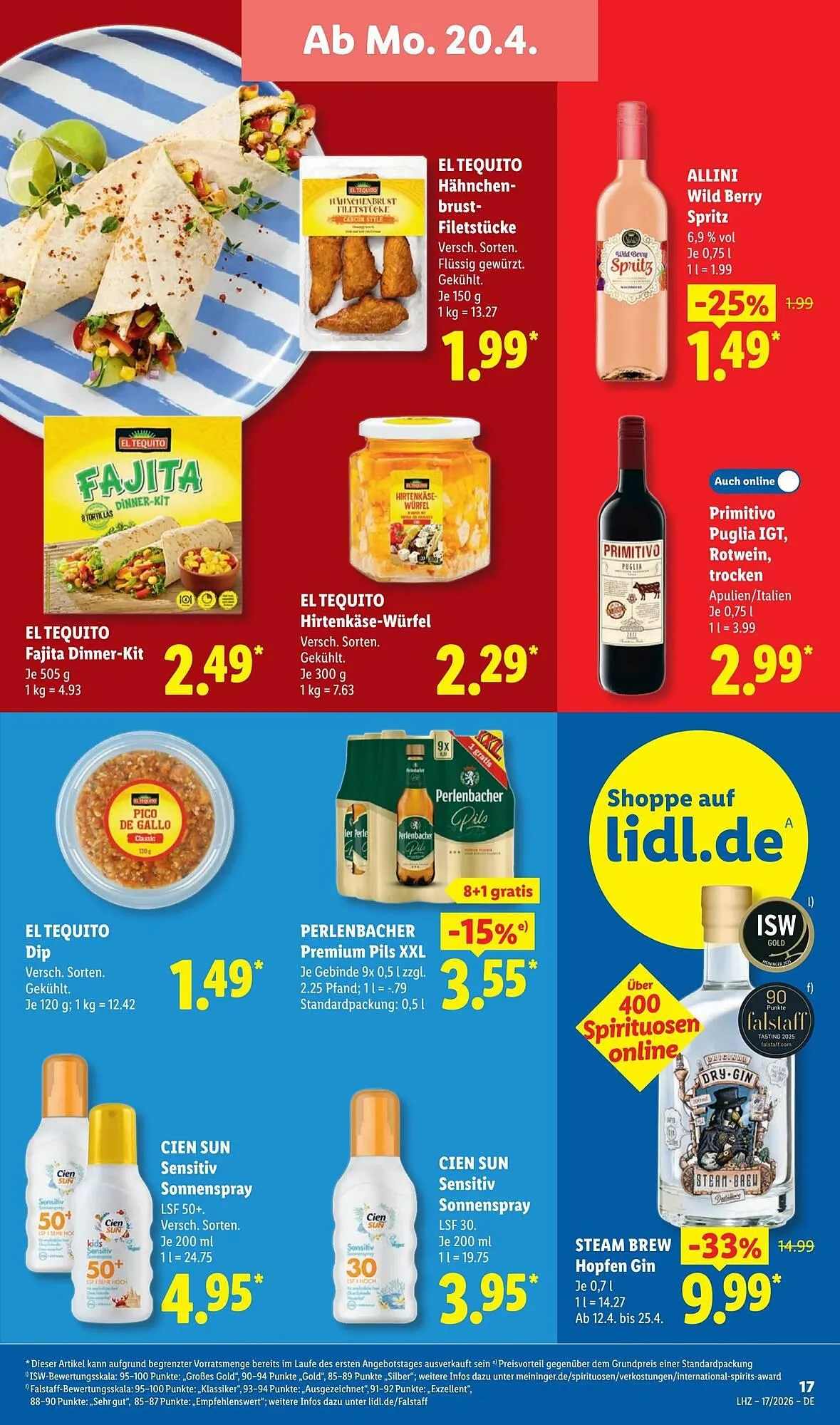 Lidl Prospekt von 20. April bis 26. April 2026 - Prospekt seite 29