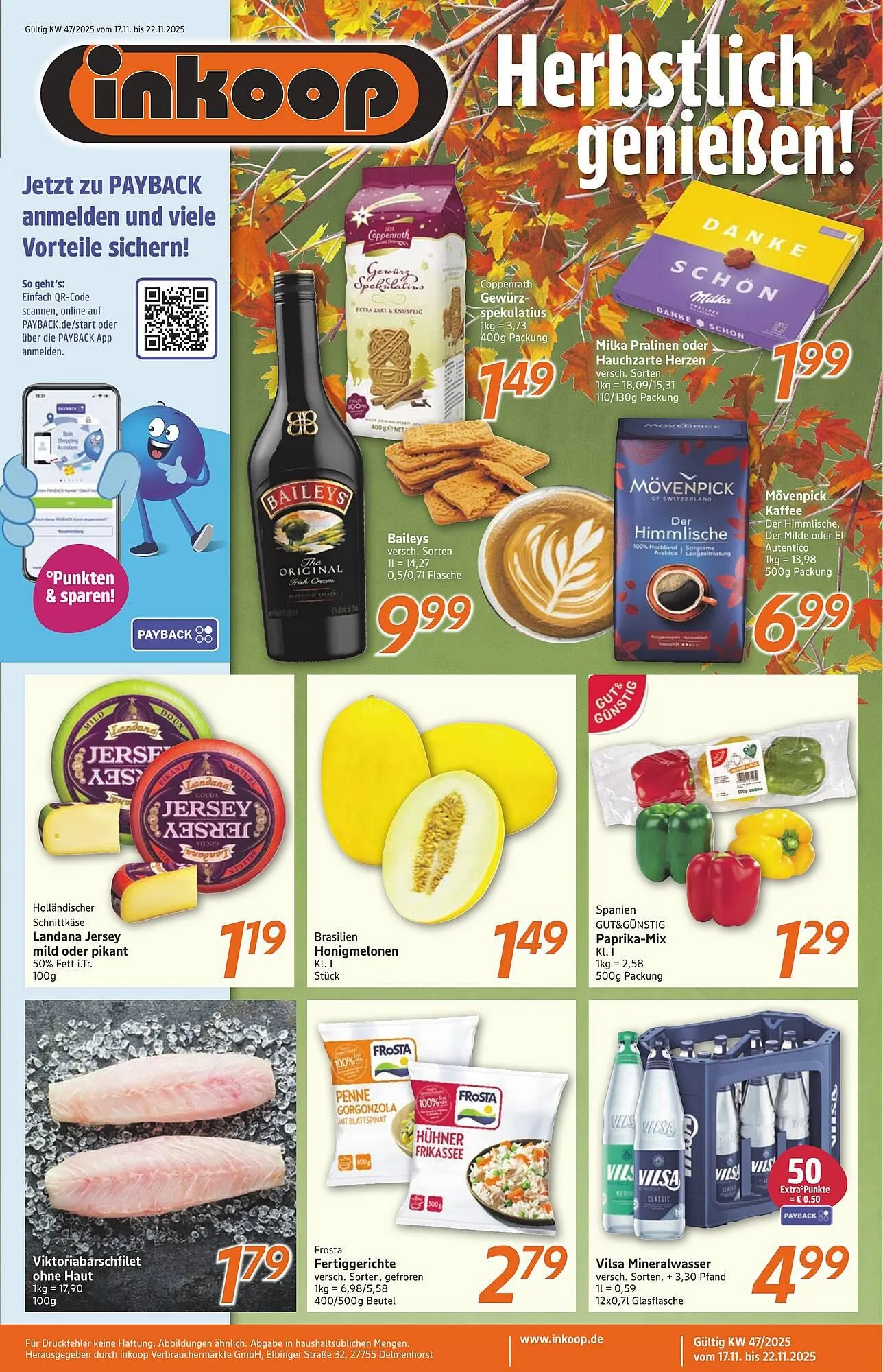 Inkoop Prospekt von 17. November bis 22. November 2025 - Prospekt seite 1