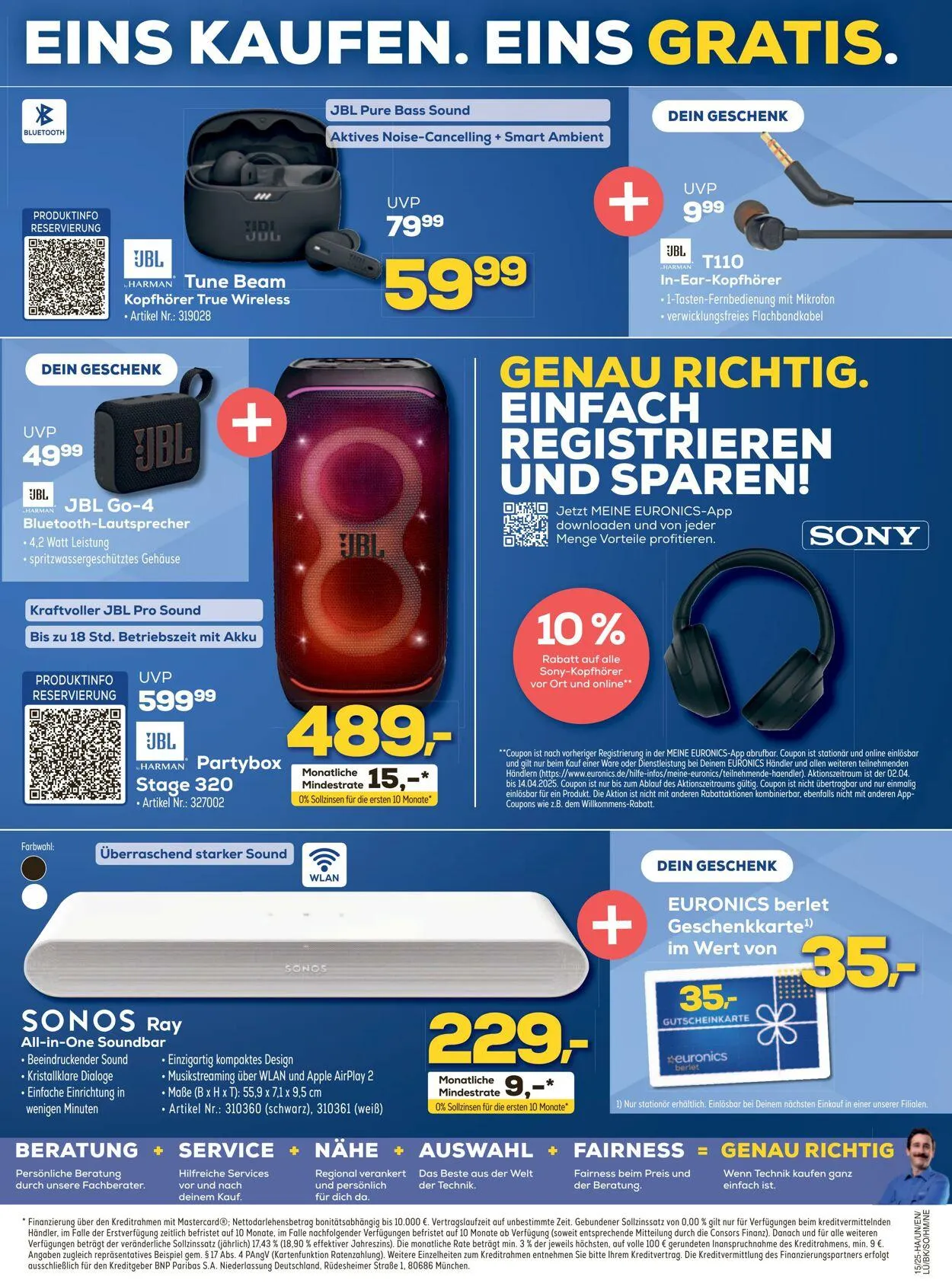 Euronics Aktueller Prospekt von 9. April bis 30. April 2025 - Prospekt seite 5