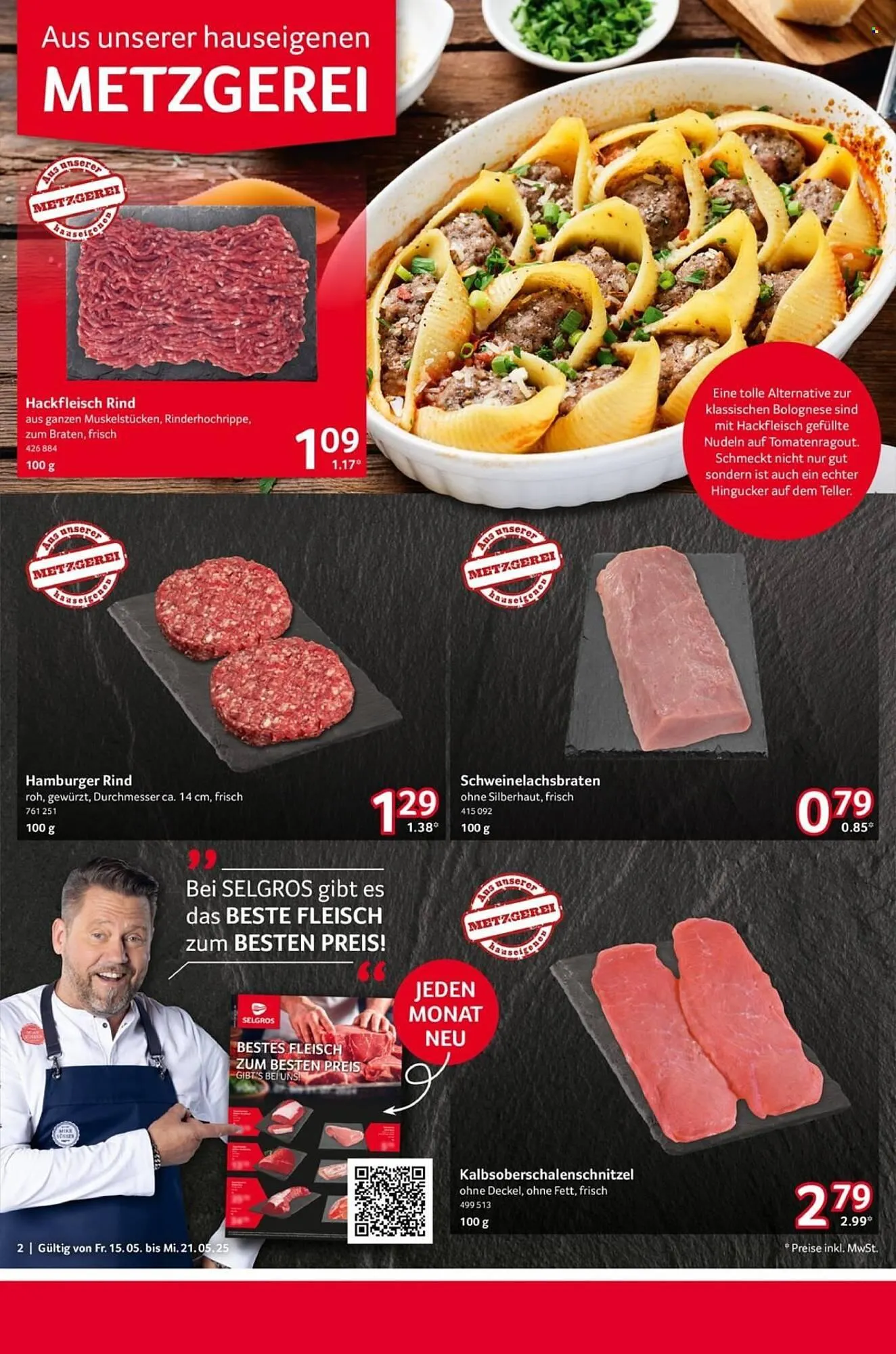 Selgros Prospekt von 15. Mai bis 21. Mai 2025 - Prospekt seite 2