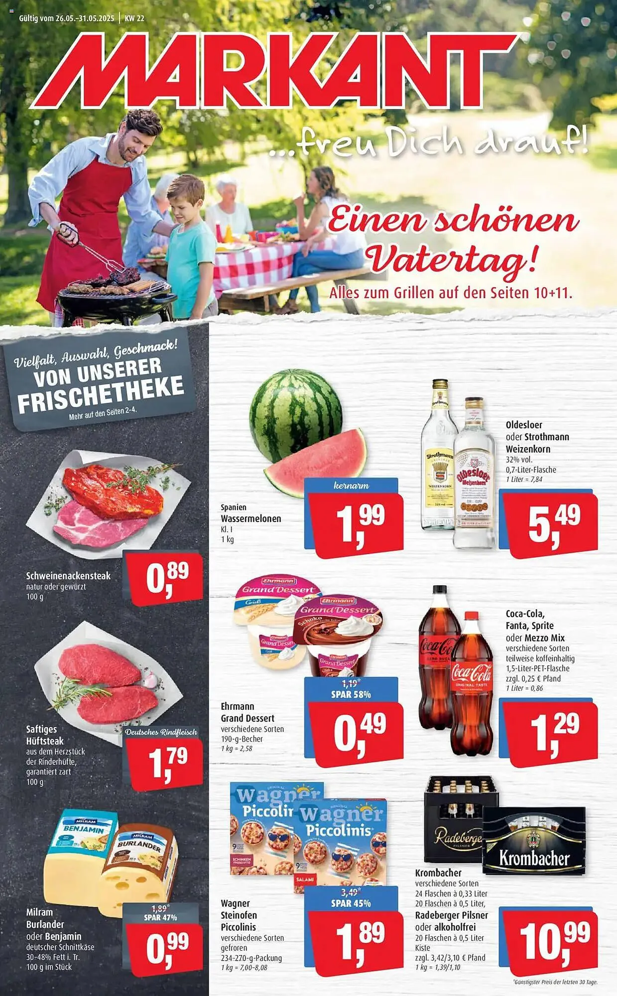 Markant Prospekt von 26. Mai bis 31. Mai 2025 - Prospekt seite 1