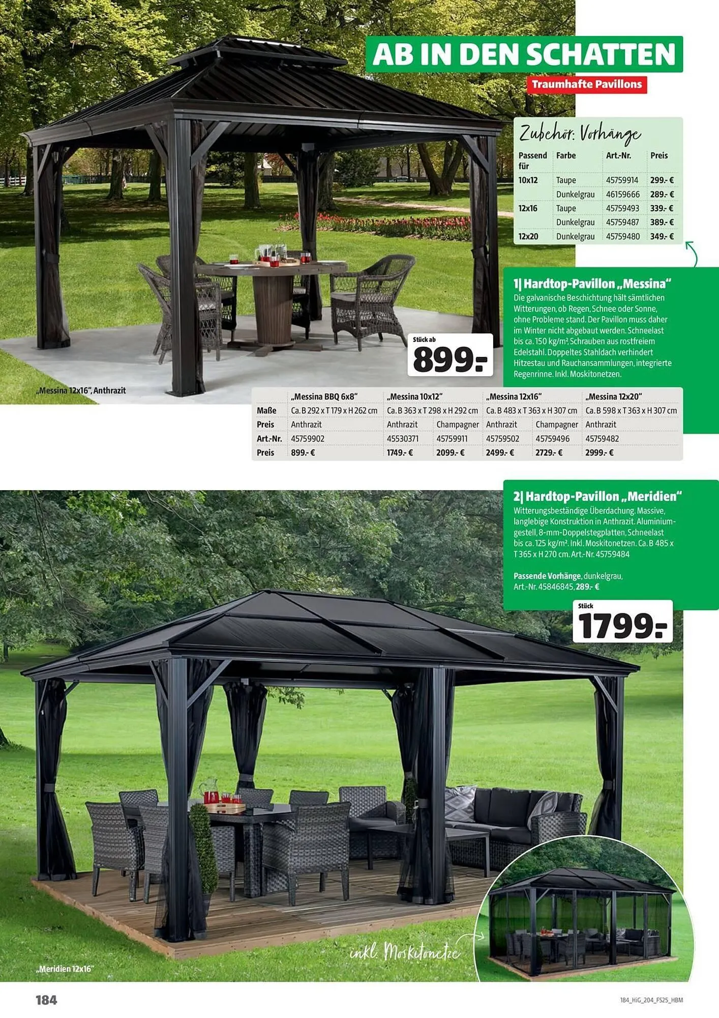 Hagebau Prospekt von 19. September bis 31. Dezember 2025 - Prospekt seite 184