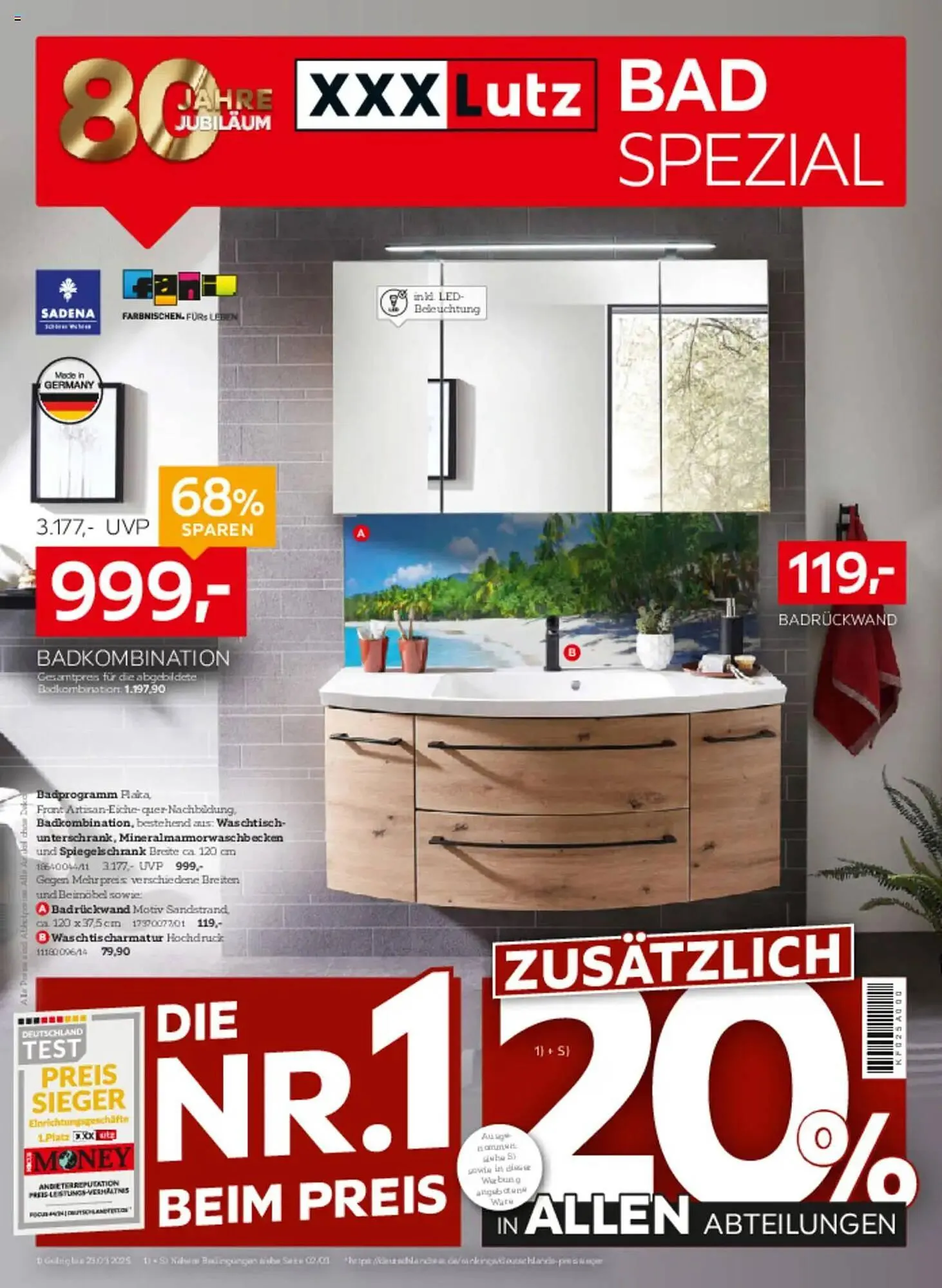 XXXLutz Prospekt von 9. März bis 23. März 2025 - Prospekt seite 1