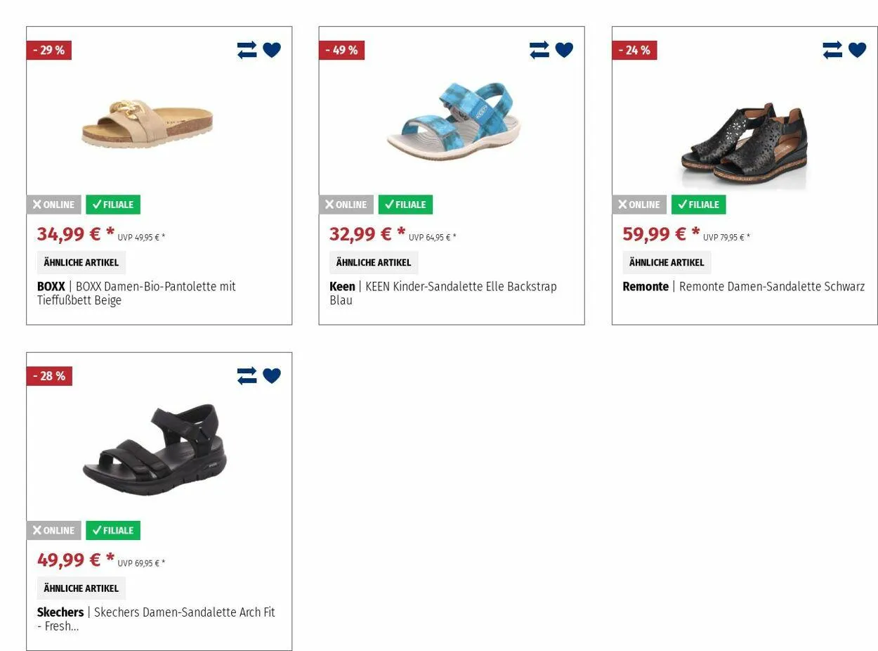 SCHUH OKAY Aktueller Prospekt von 10. März bis 19. März 2025 - Prospekt seite 37