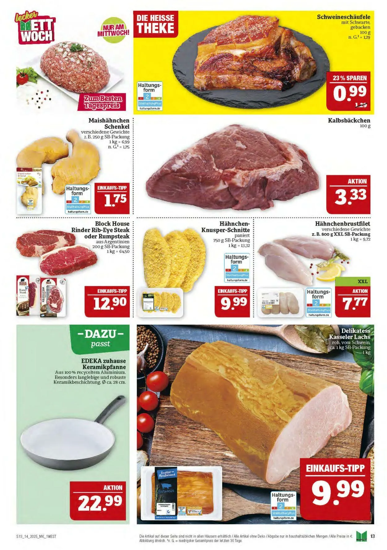 Marktkauf - Nürnberg-Thon Aktueller Prospekt von 31. März bis 5. April 2025 - Prospekt seite 13