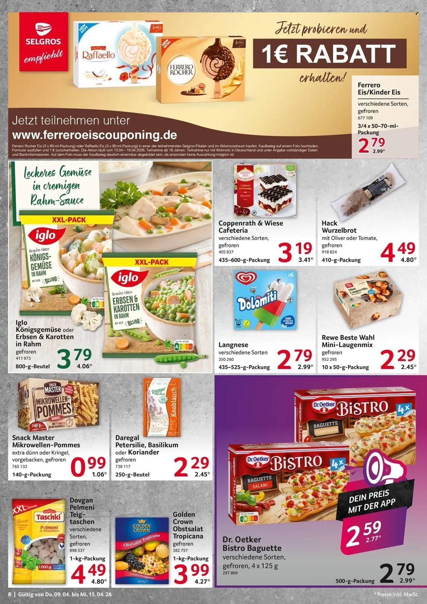 Selgros Prospekt von 9. April bis 15. April 2026 - Prospekt seite 8