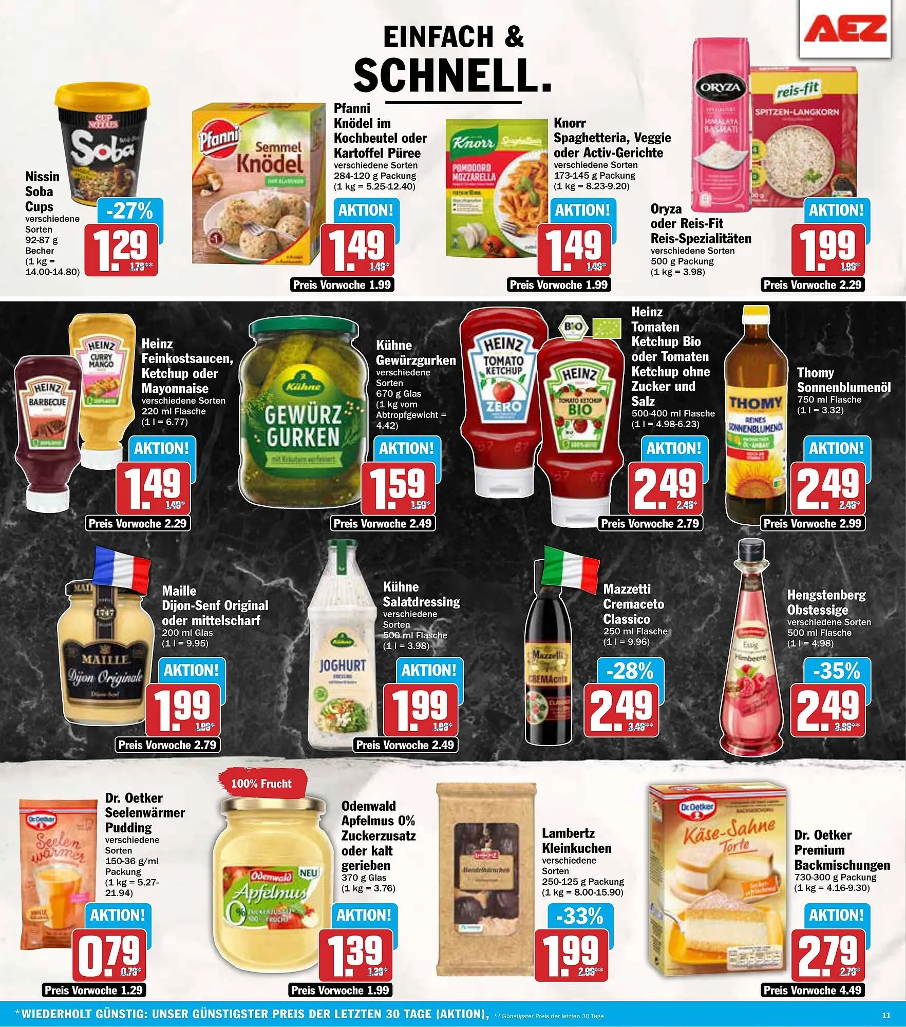 AEZ Prospekt von 8. September bis 13. September 2025 - Prospekt seite 11