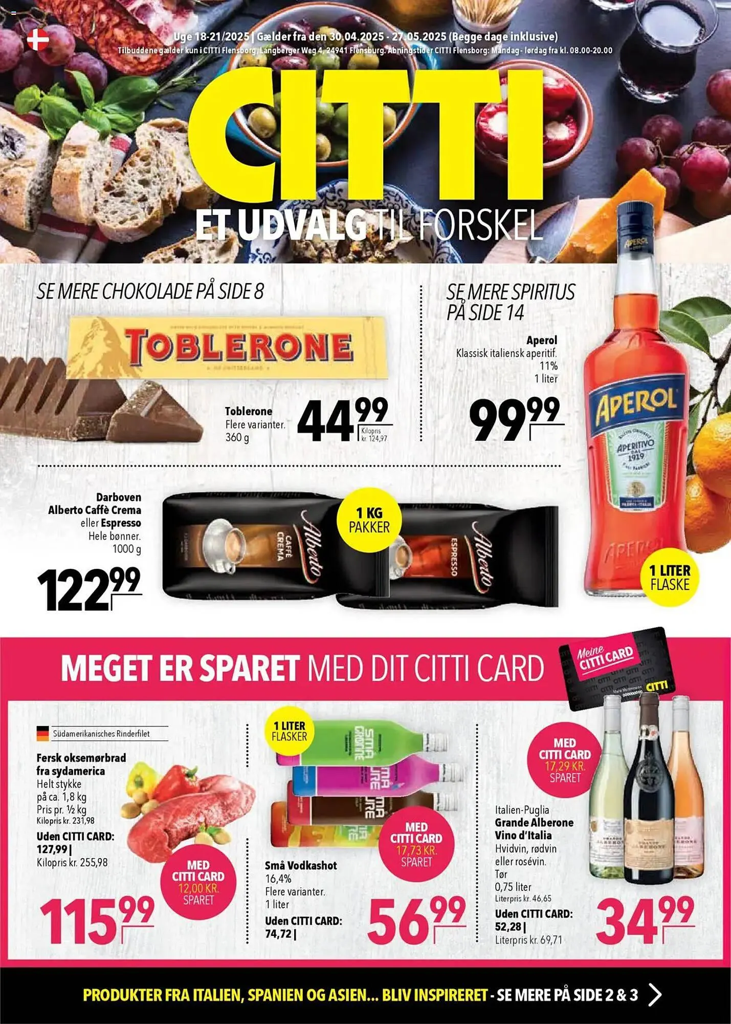 CITTI Markt Prospekt von 30. April bis 27. Mai 2025 - Prospekt seite 1