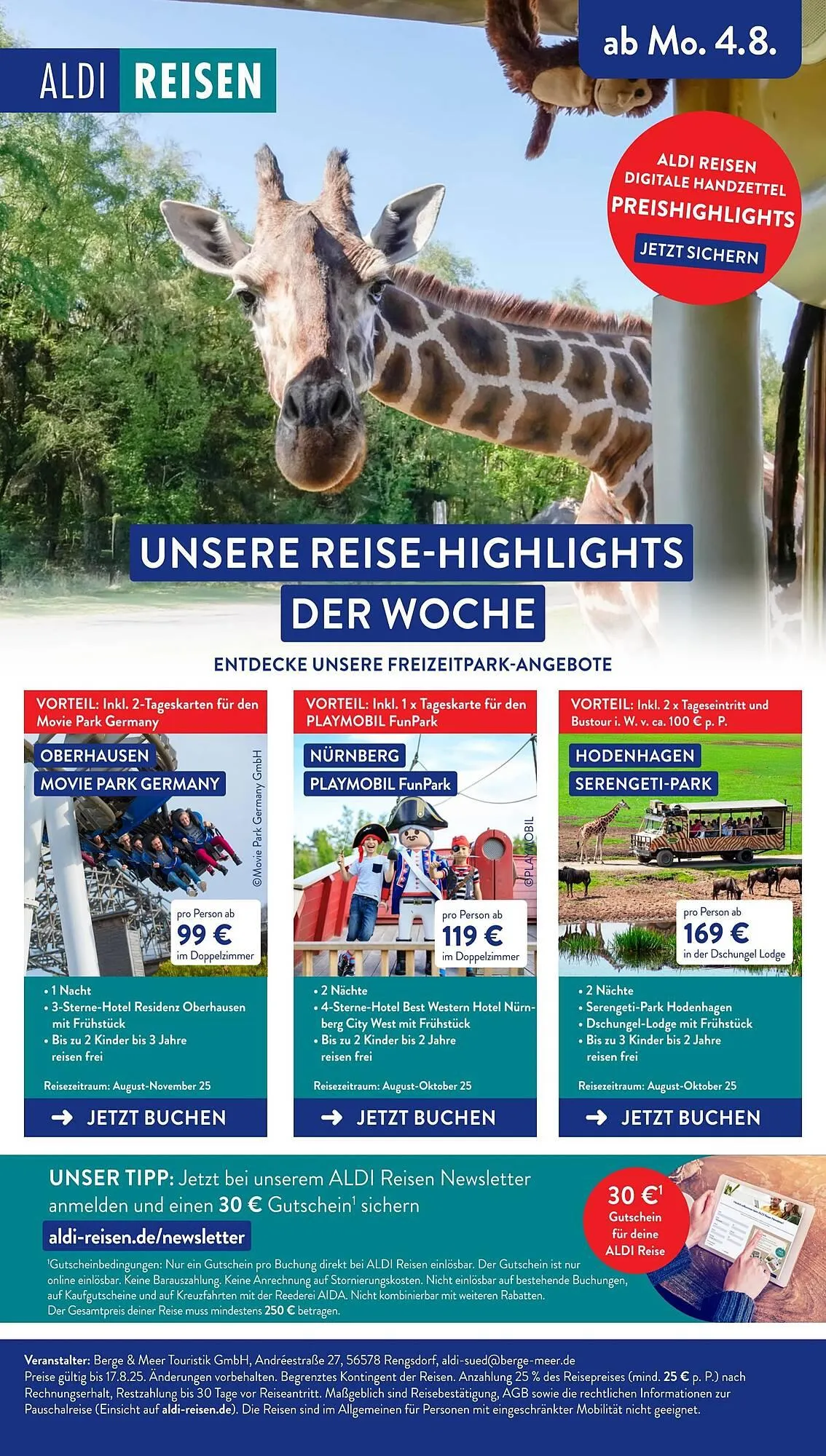 Aldi Süd Prospekt von 11. August bis 17. August 2025 - Prospekt seite 29