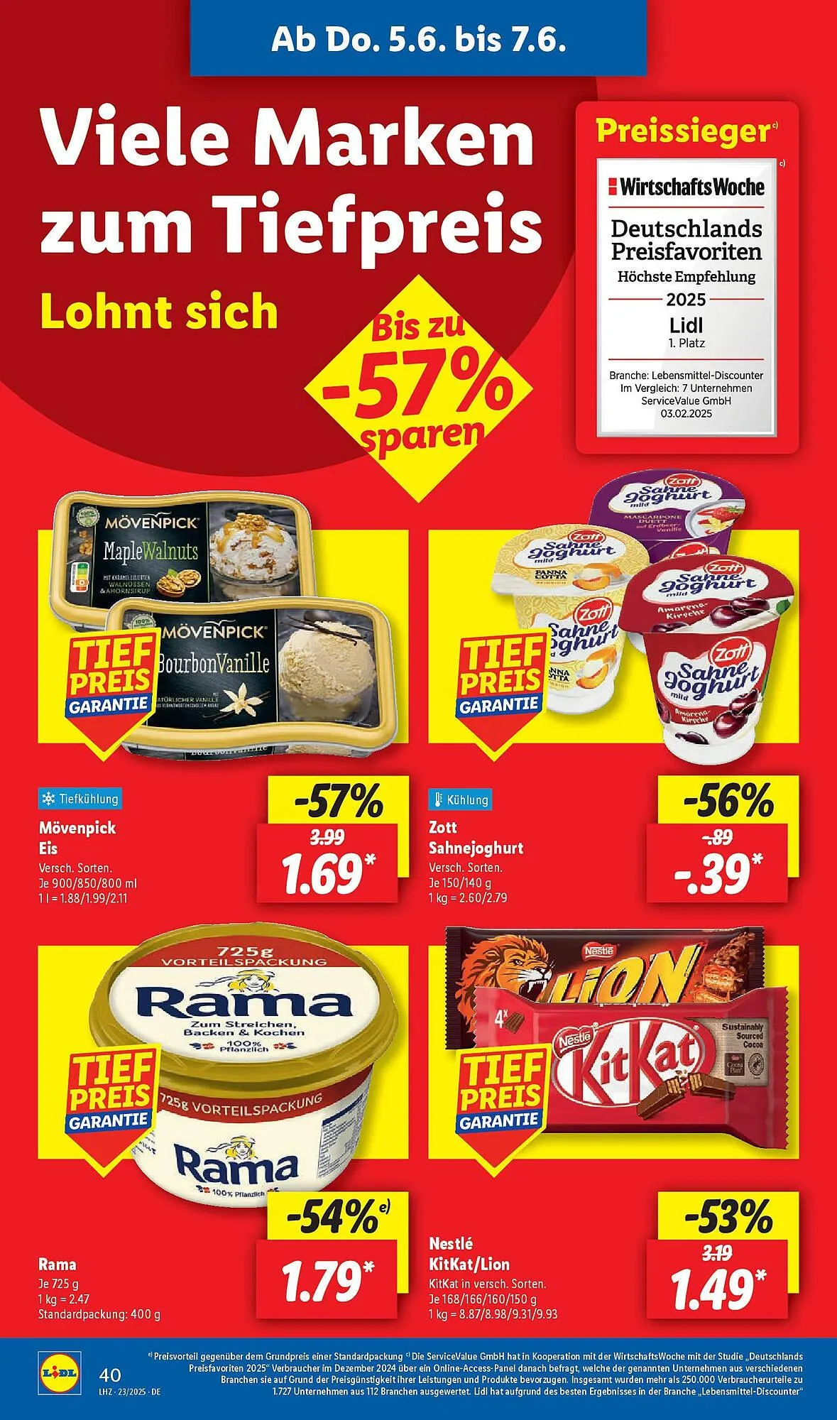 Lidl Prospekt von 1. Juni bis 7. Juni 2025 - Prospekt seite 62