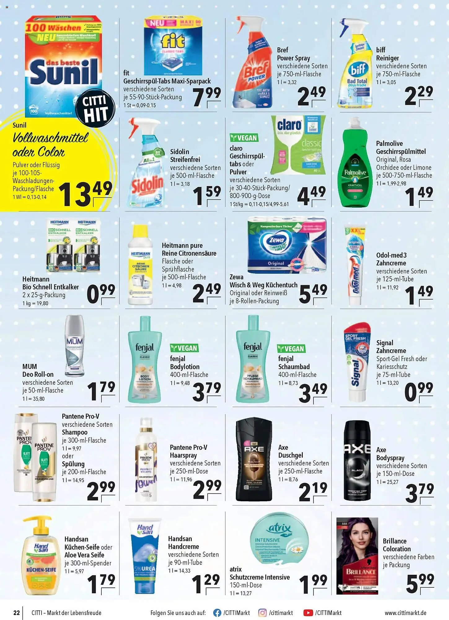 CITTI Markt Prospekt von 25. Februar bis 3. März 2026 - Prospekt seite 24