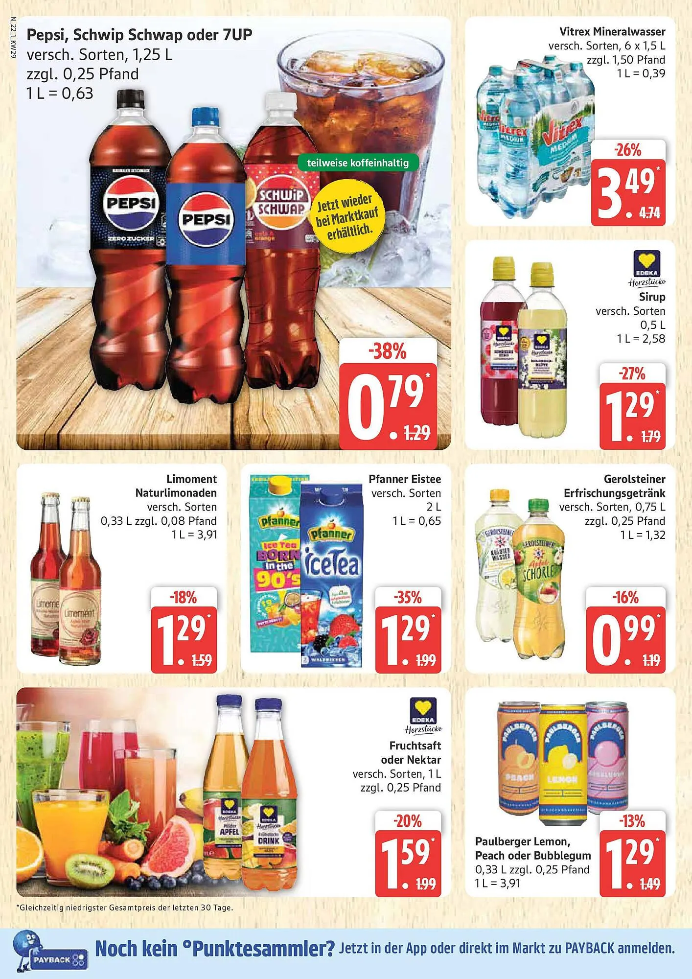 Marktkauf Prospekt von 13. Juli bis 19. Juli 2025 - Prospekt seite 22