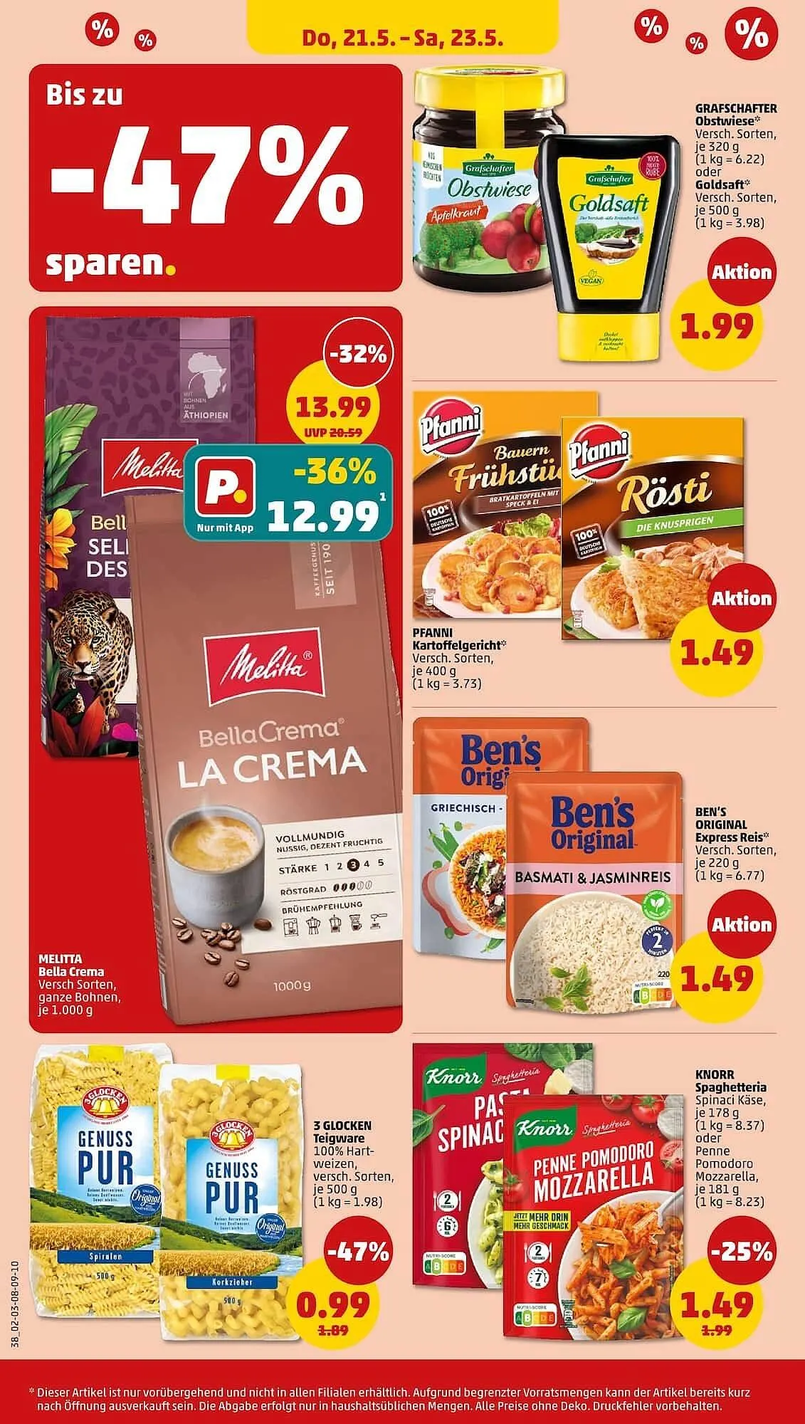 PENNY Prospekt von 18. Mai bis 24. Mai 2026 - Prospekt seite 38