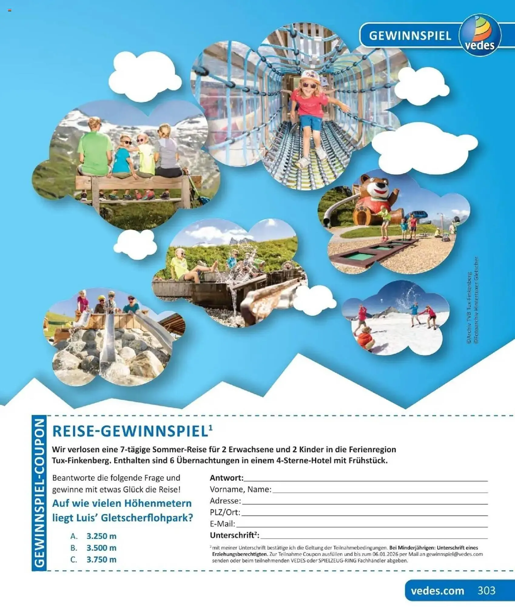 Vedes Prospekt von 29. September bis 6. Januar 2026 - Prospekt seite 303