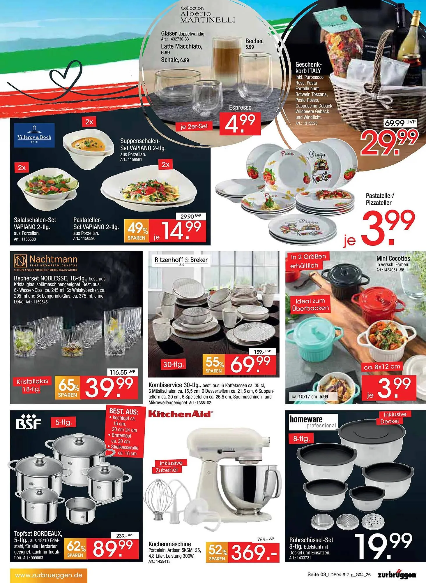 Zurbrüggen Prospekt von 10. April bis 25. April 2026 - Prospekt seite 3