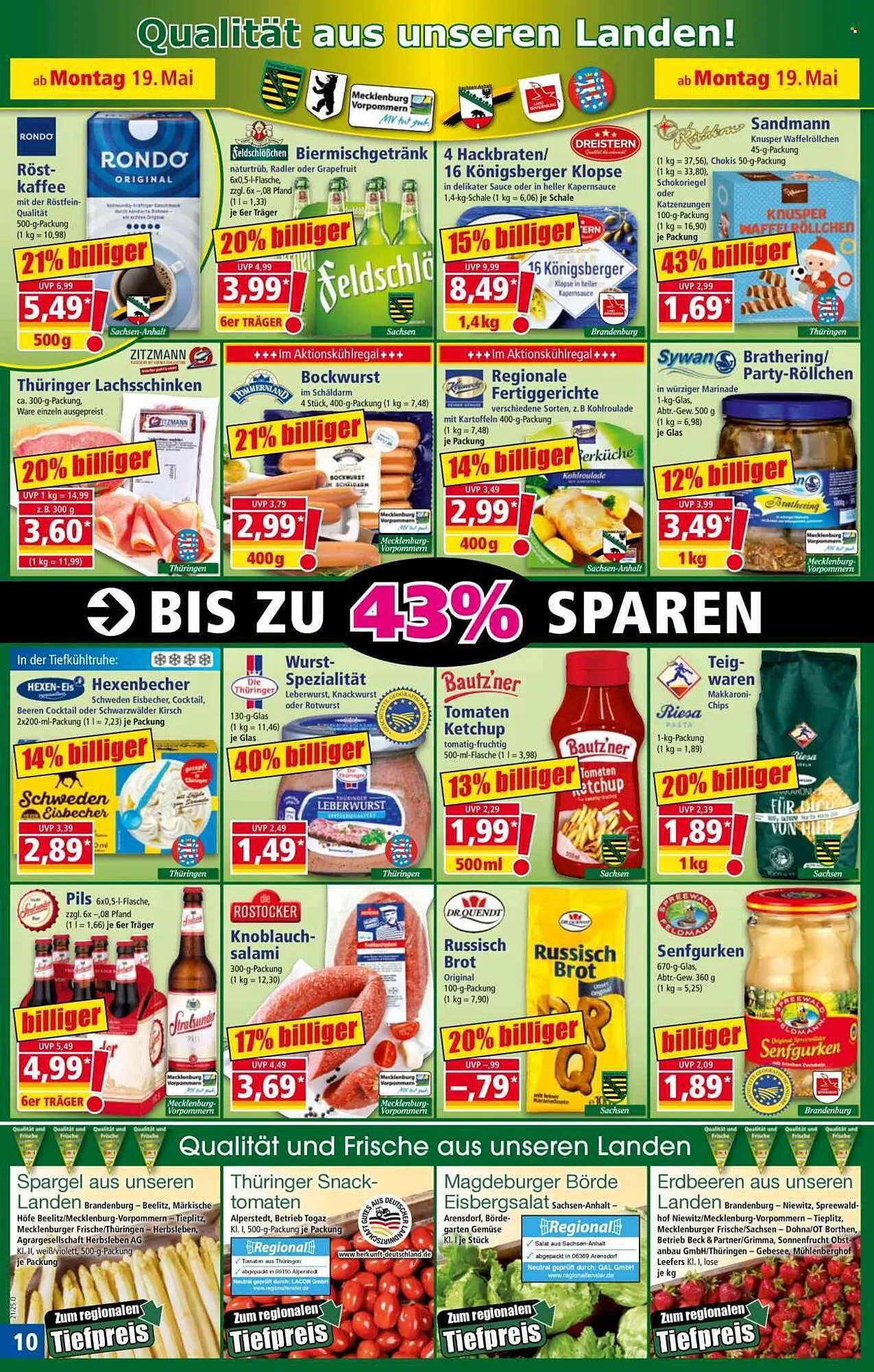 Norma Prospekt von 19. Mai bis 25. Mai 2025 - Prospekt seite 10