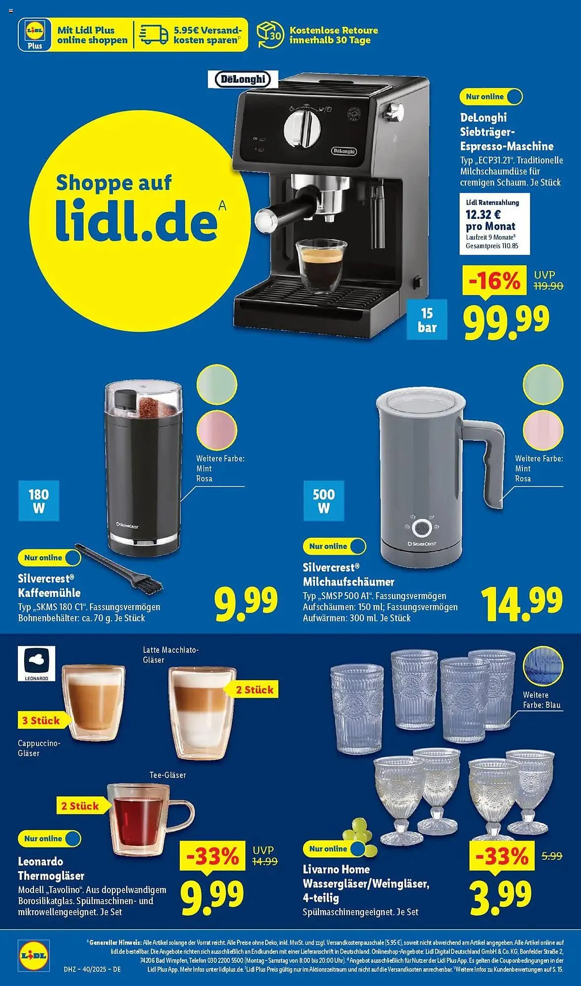 Lidl Prospekt von 29. September bis 4. Oktober 2025 - Prospekt seite 28