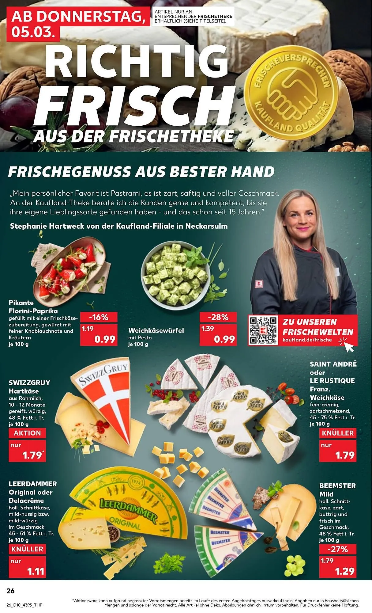 Kaufland Prospekt von 4. März bis 10. März 2026 - Prospekt seite 26