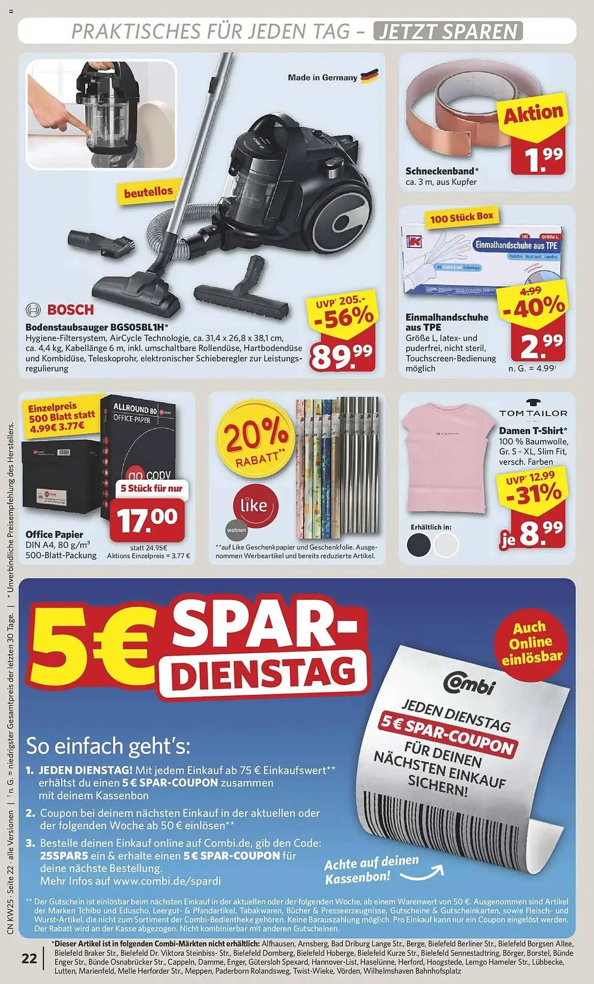 Combi Prospekt von 16. Juni bis 21. Juni 2025 - Prospekt seite 31