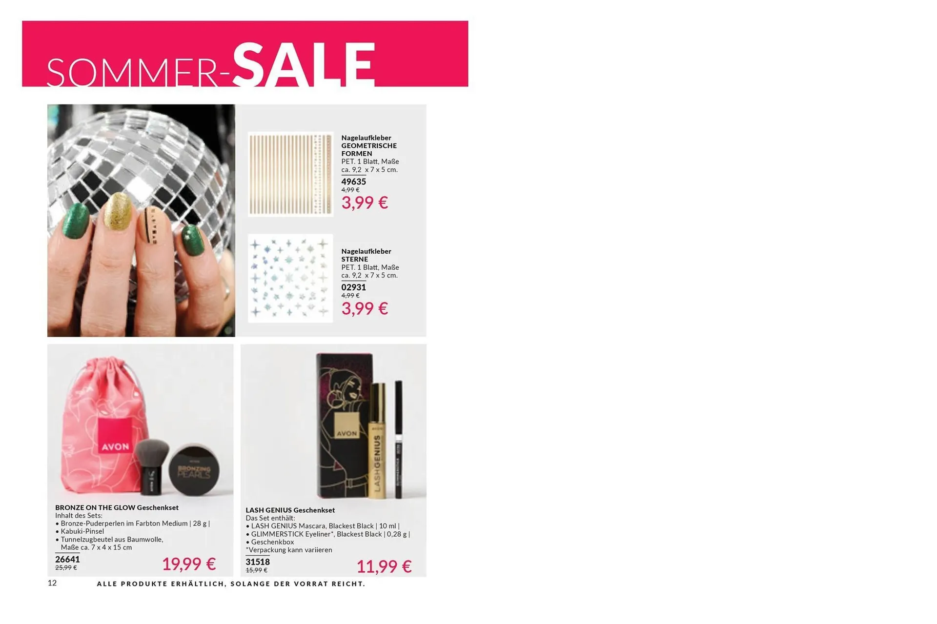 Avon Prospekt von 2. Juni bis 30. Juni 2025 - Prospekt seite 12