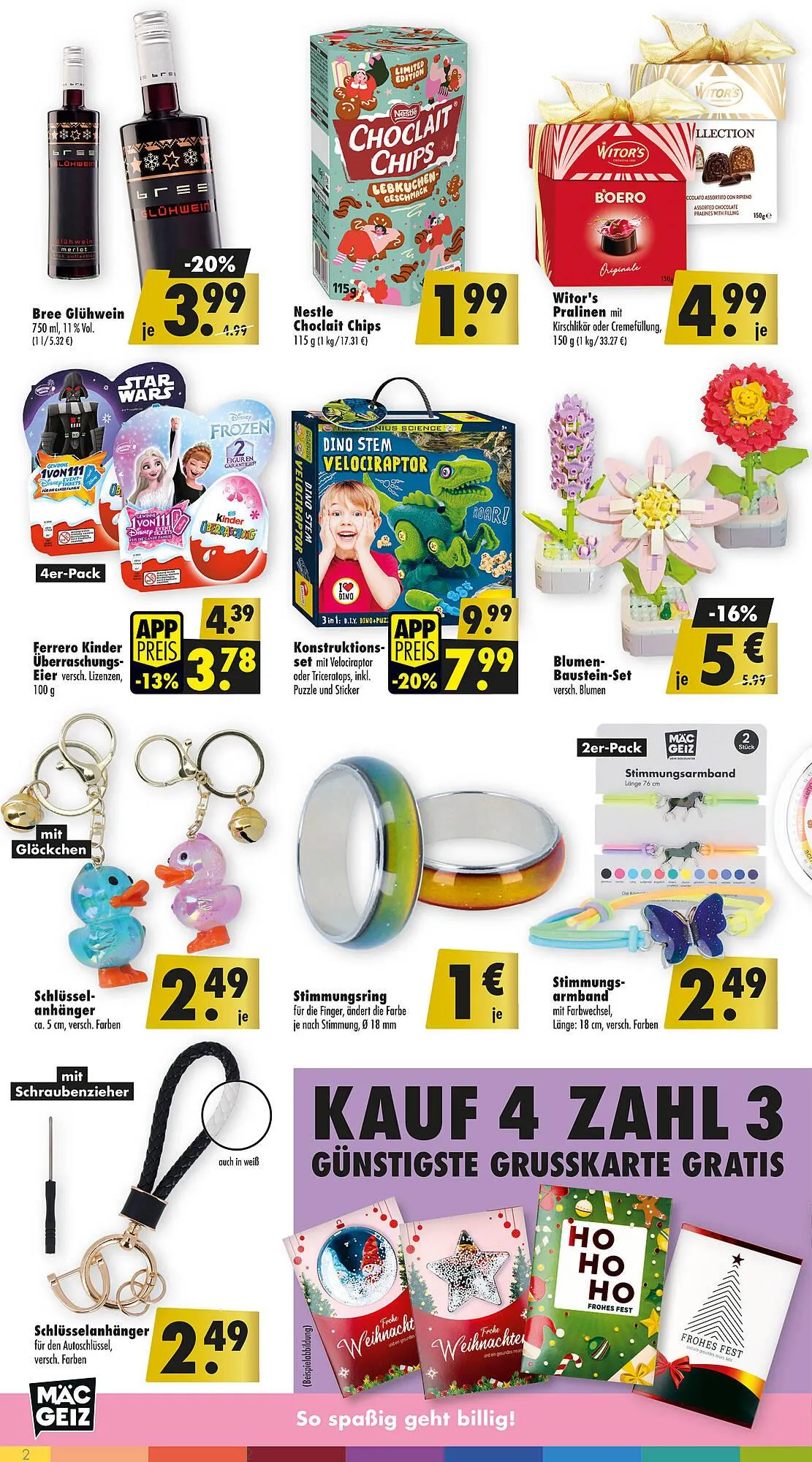 Mäc Geiz Prospekt von 15. Dezember bis 4. Januar 2026 - Prospekt seite 2