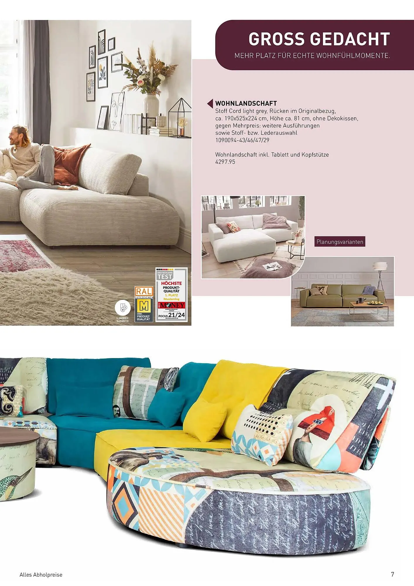 Möbel Martin Prospekt von 6. April bis 31. Mai 2026 - Prospekt seite 7