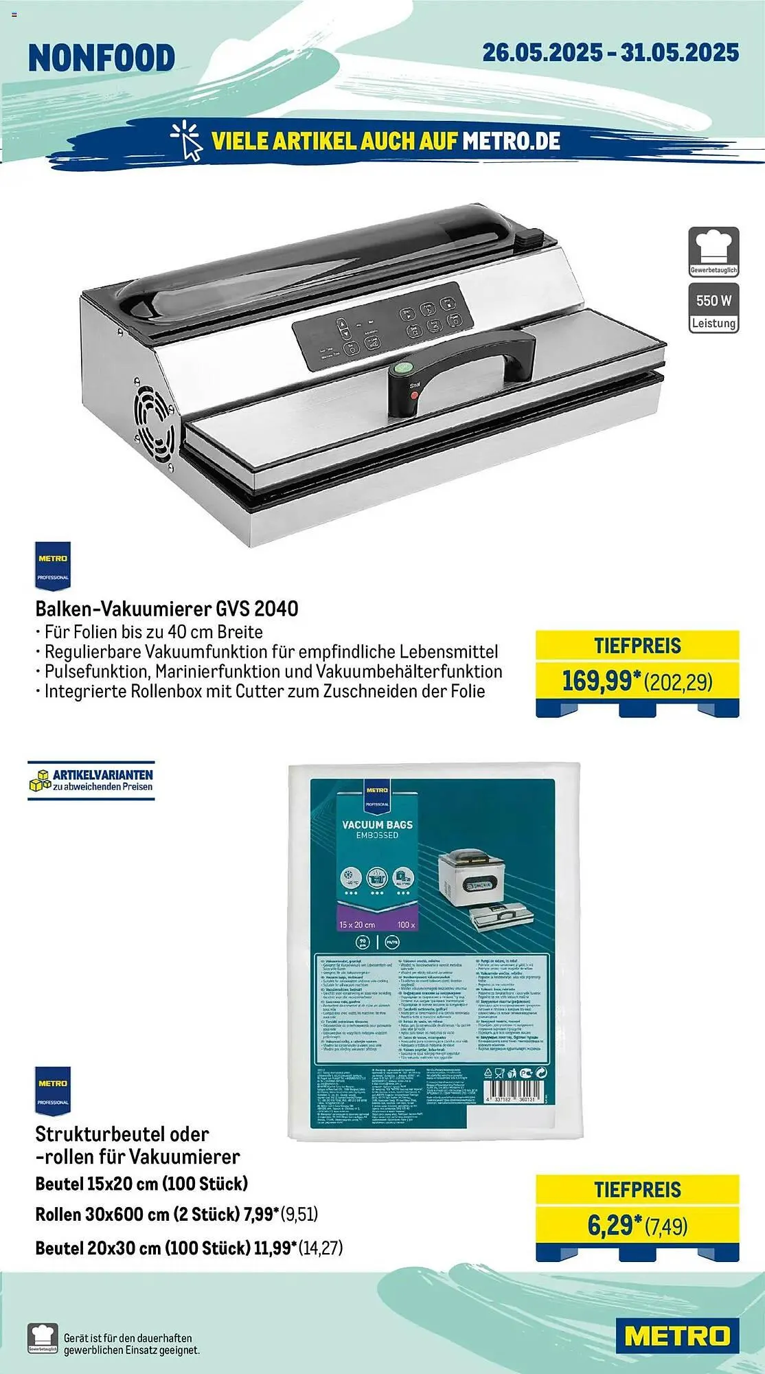 METRO Prospekt von 26. Mai bis 31. Mai 2025 - Prospekt seite 36