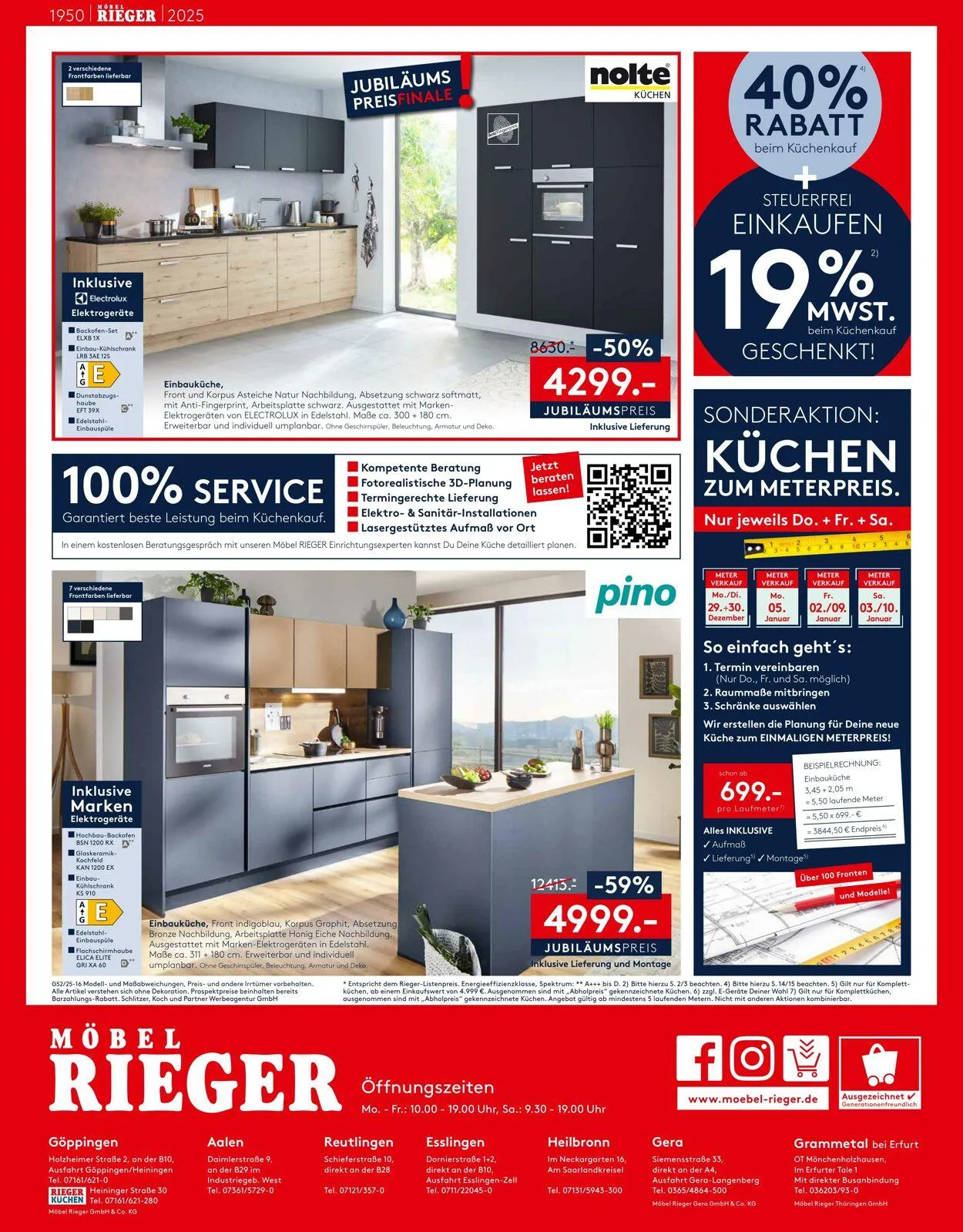 Möbel Rieger von 23. Dezember bis 23. Januar 2026 - Prospekt seite 16