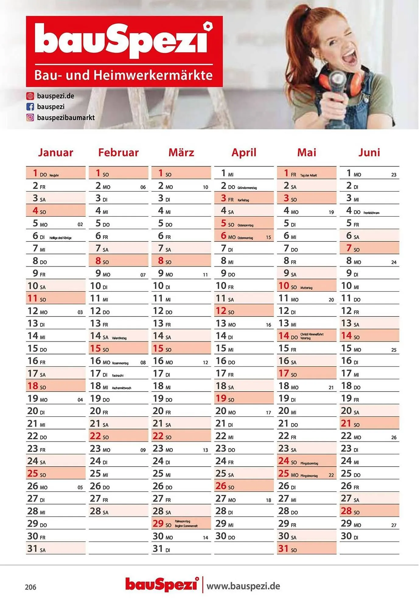 BauSpezi Prospekt von 15. April bis 31. Dezember 2026 - Prospekt seite 208