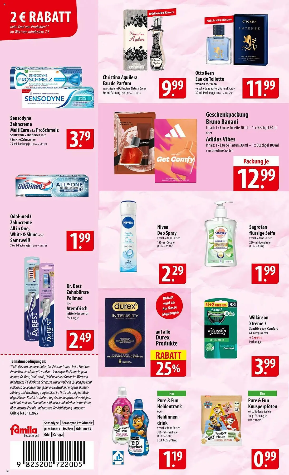 Famila Nord Ost Prospekt von 3. November bis 8. November 2025 - Prospekt seite 16