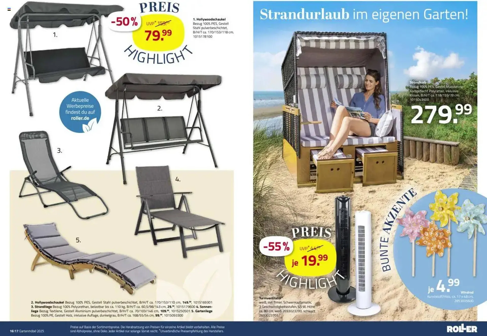 ROLLER Prospekt von 23. Februar bis 28. September 2025 - Prospekt seite 9
