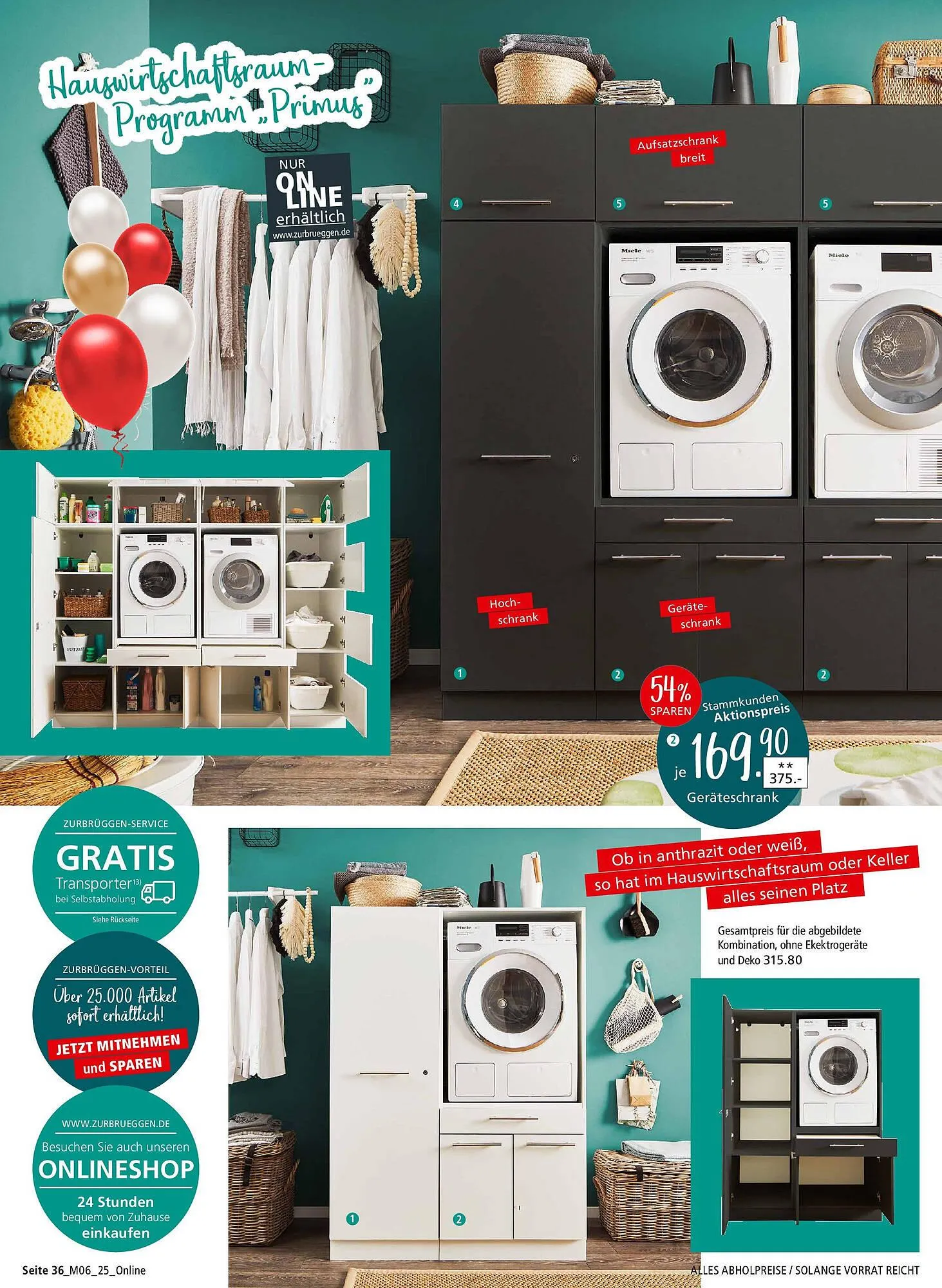 Zurbrüggen Prospekt von 2. Mai bis 17. Mai 2025 - Prospekt seite 36