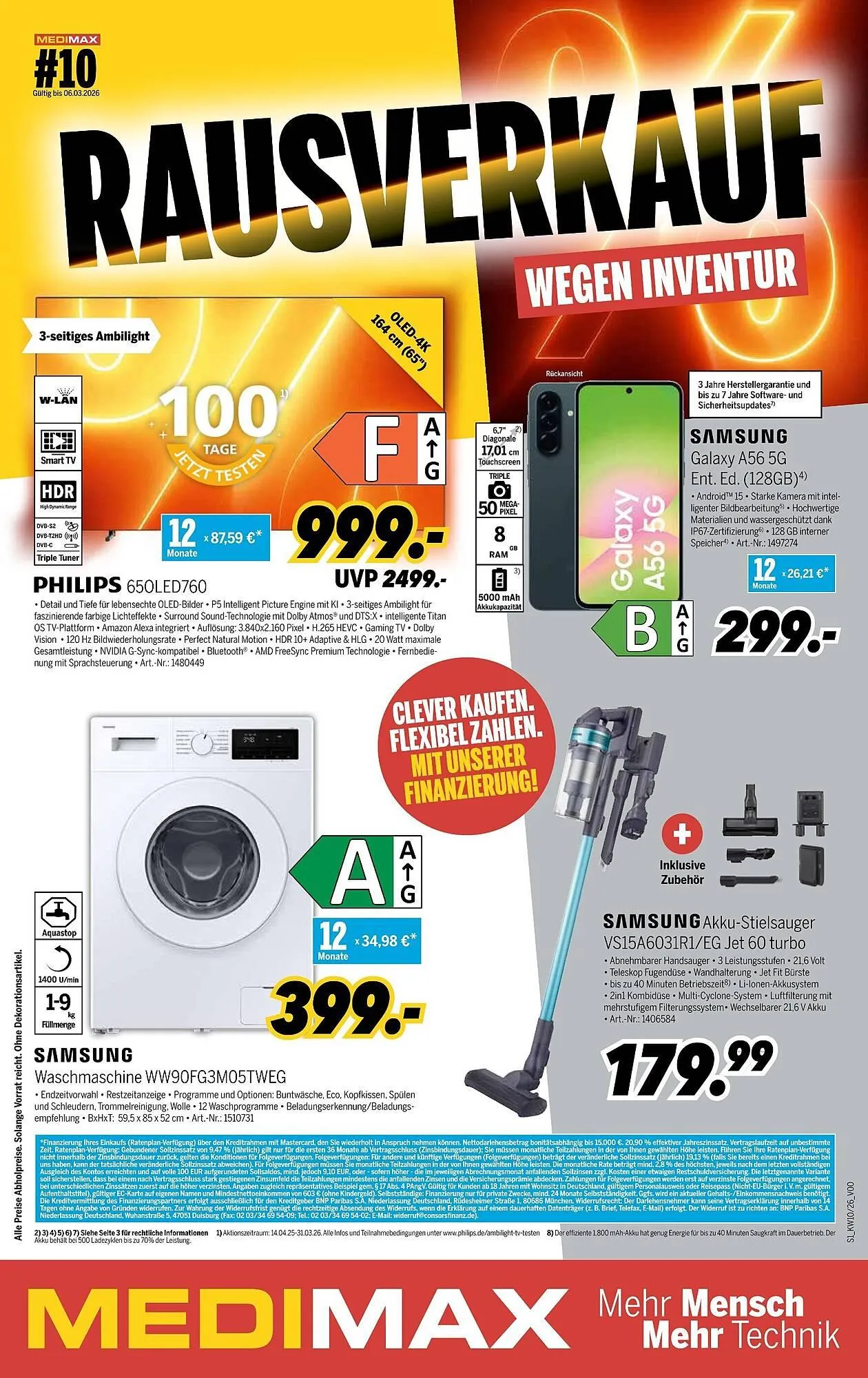 MEDIMAX Prospekt von 27. Februar bis 6. März 2026 - Prospekt seite 1