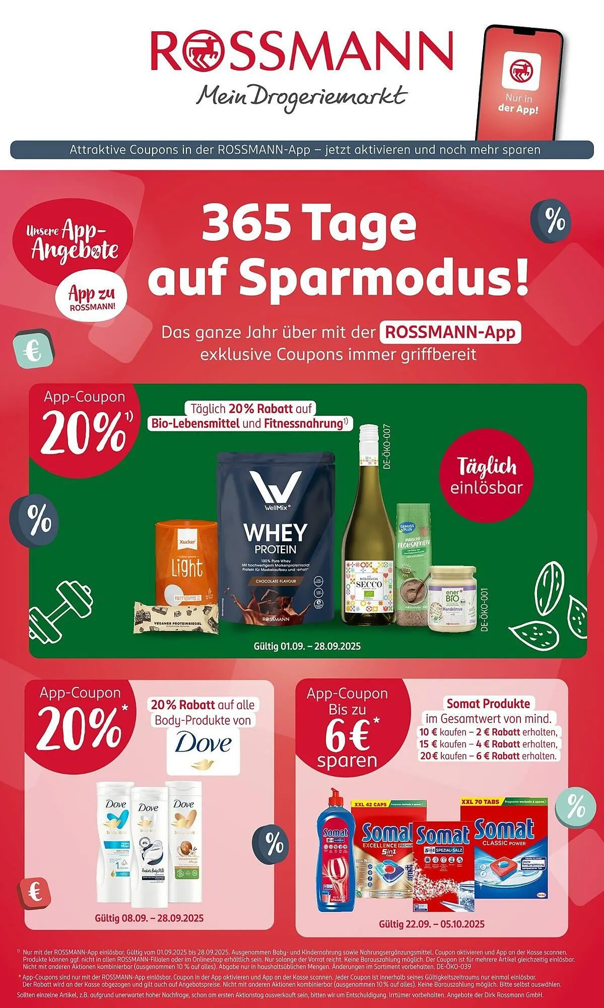 Rossmann Prospekt von 22. September bis 26. September 2025 - Prospekt seite 1