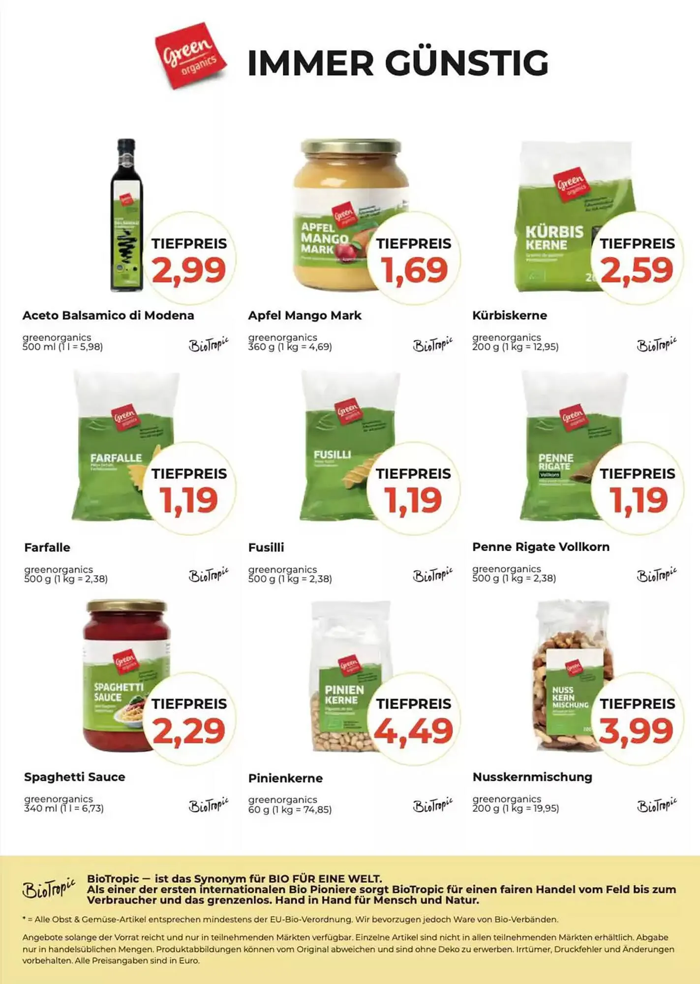 Pro Biomarkt Prospekt von 10. Januar bis 22. Januar 2025 - Prospekt seite 6