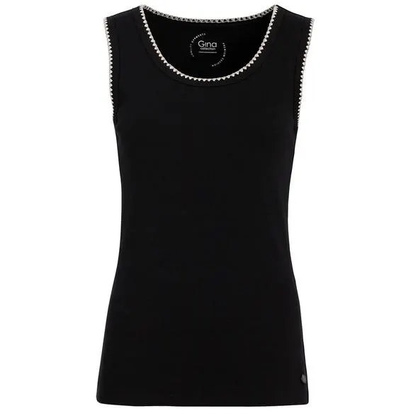 Damen Top mit Rippstruktur