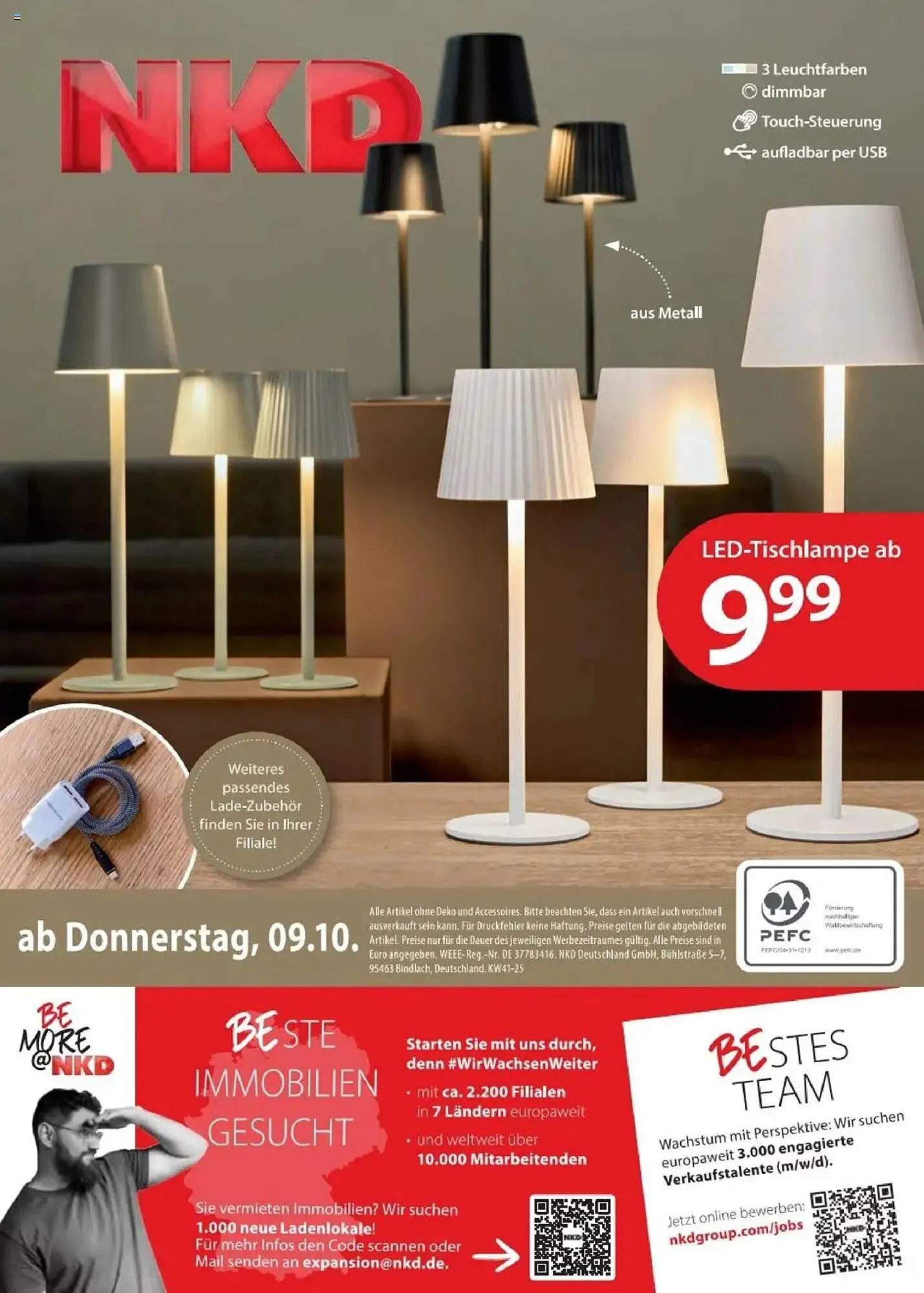 NKD Prospekt von 9. Oktober bis 22. Oktober 2025 - Prospekt seite 20