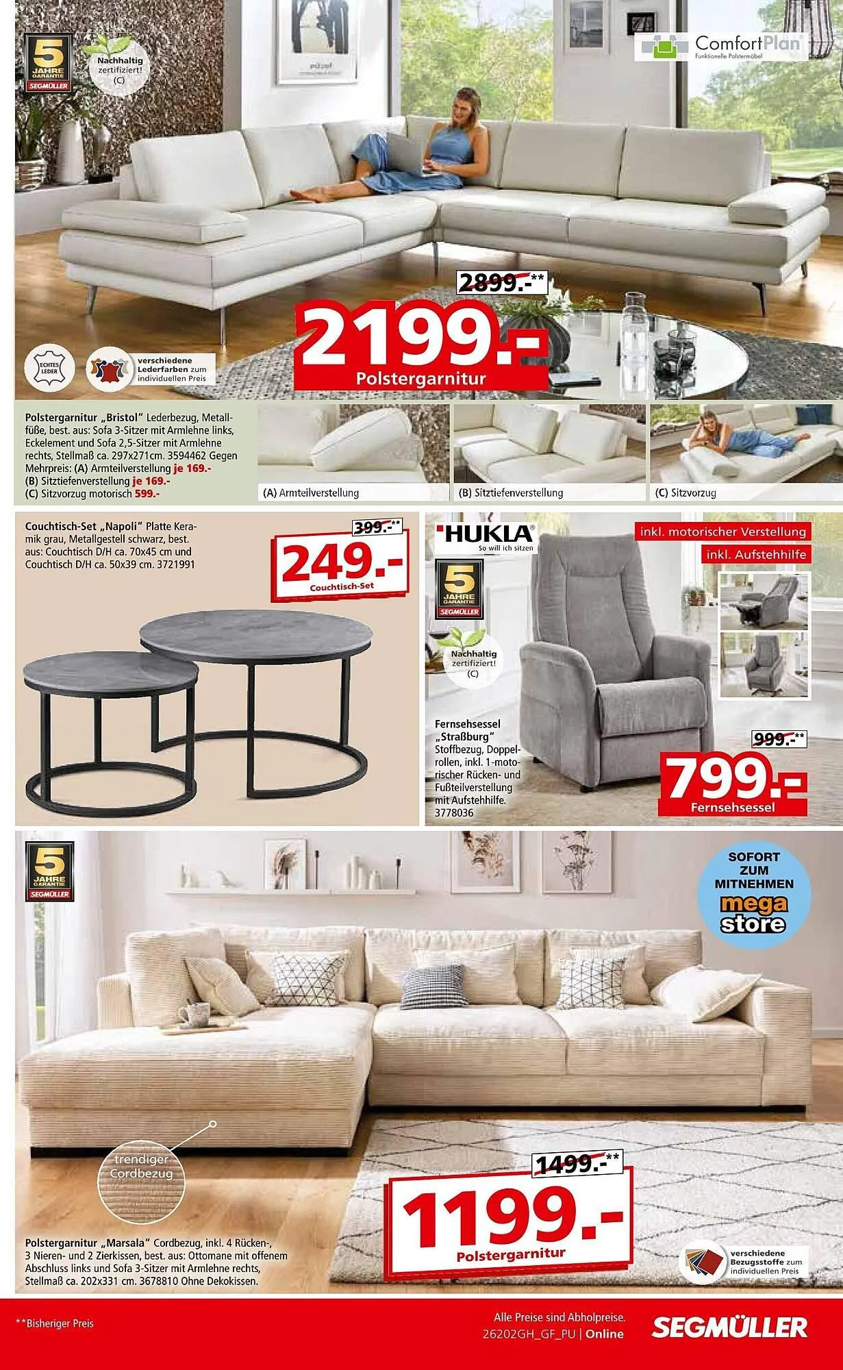 Segmüller Prospekt von 31. Januar bis 21. Februar 2026 - Prospekt seite 7