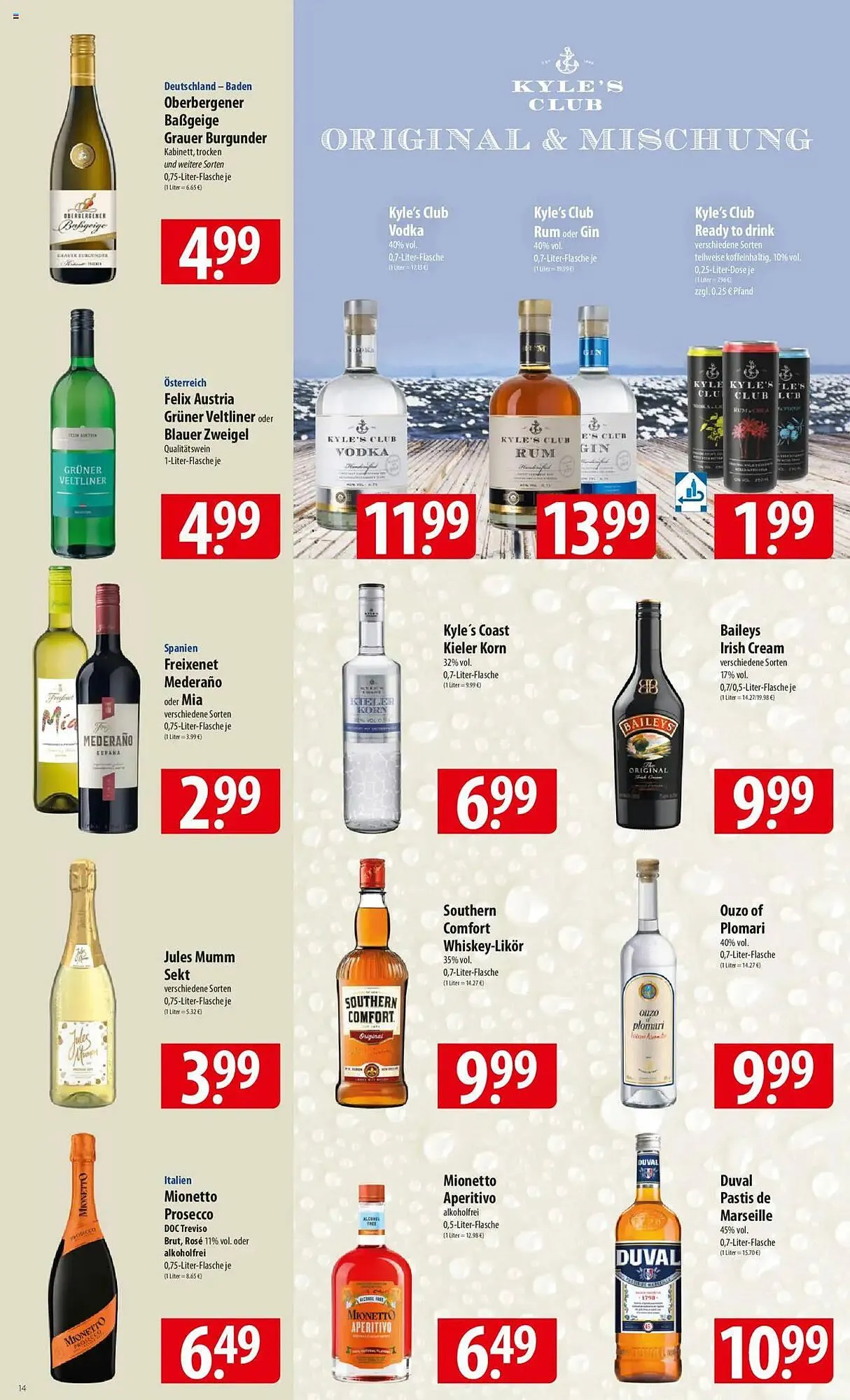 Famila Nord Ost Prospekt von 30. Juni bis 5. Juli 2025 - Prospekt seite 14