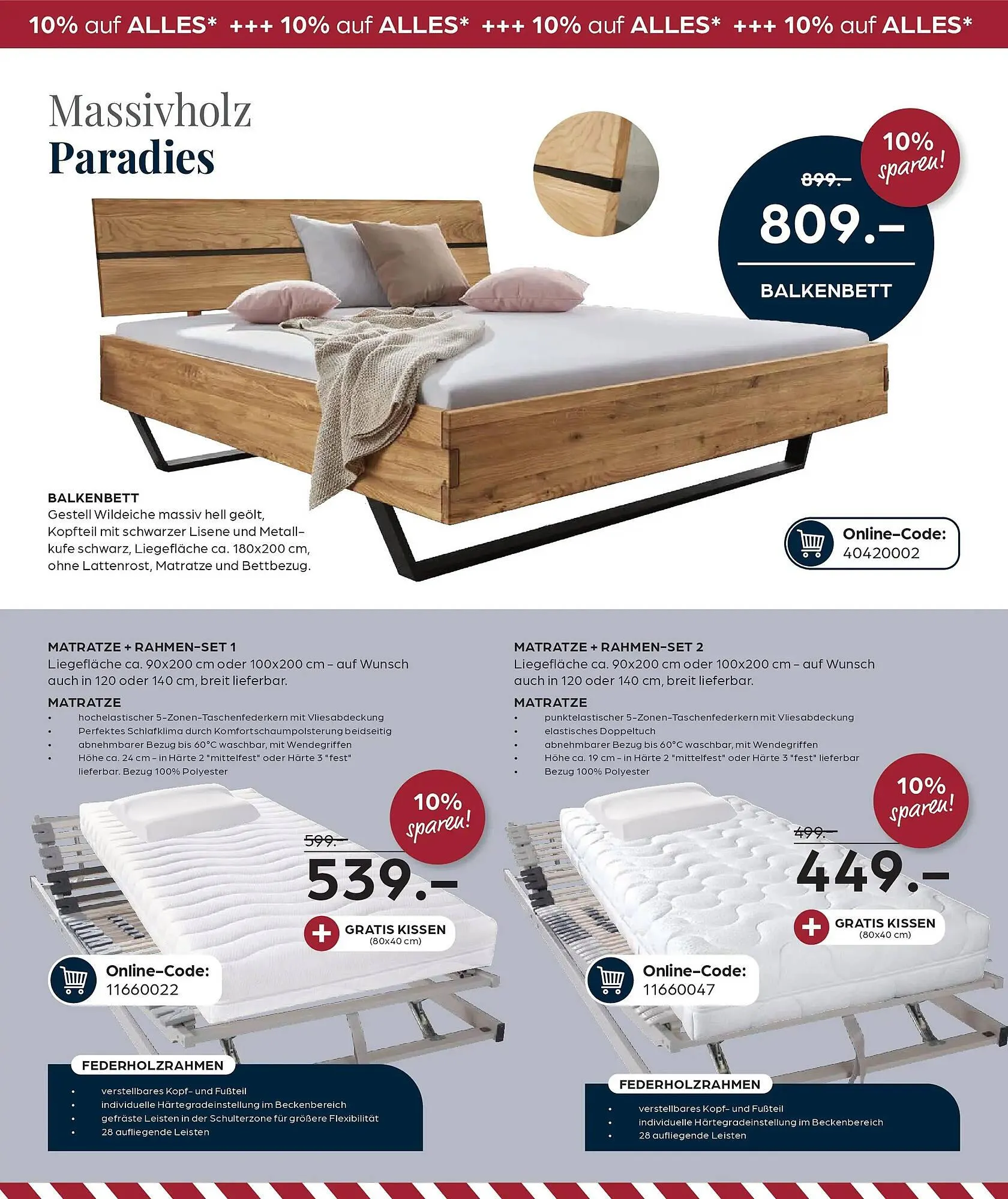 Möbel Buss Prospekt von 1. Januar bis 12. Januar 2026 - Prospekt seite 22