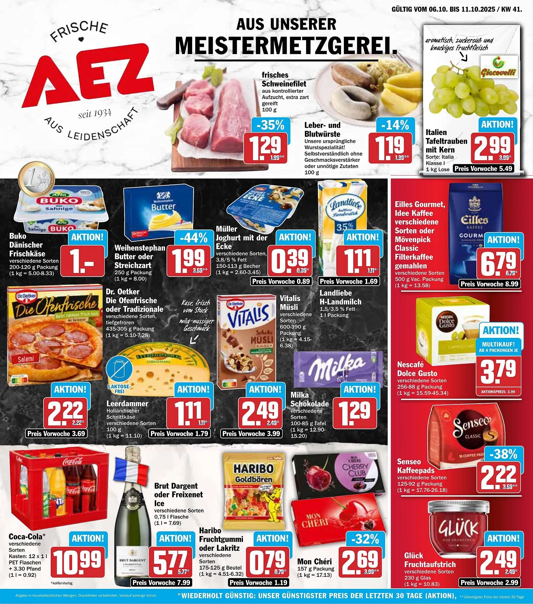 AEZ Prospekt von 6. Oktober bis 11. Oktober 2025 - Prospekt seite 1