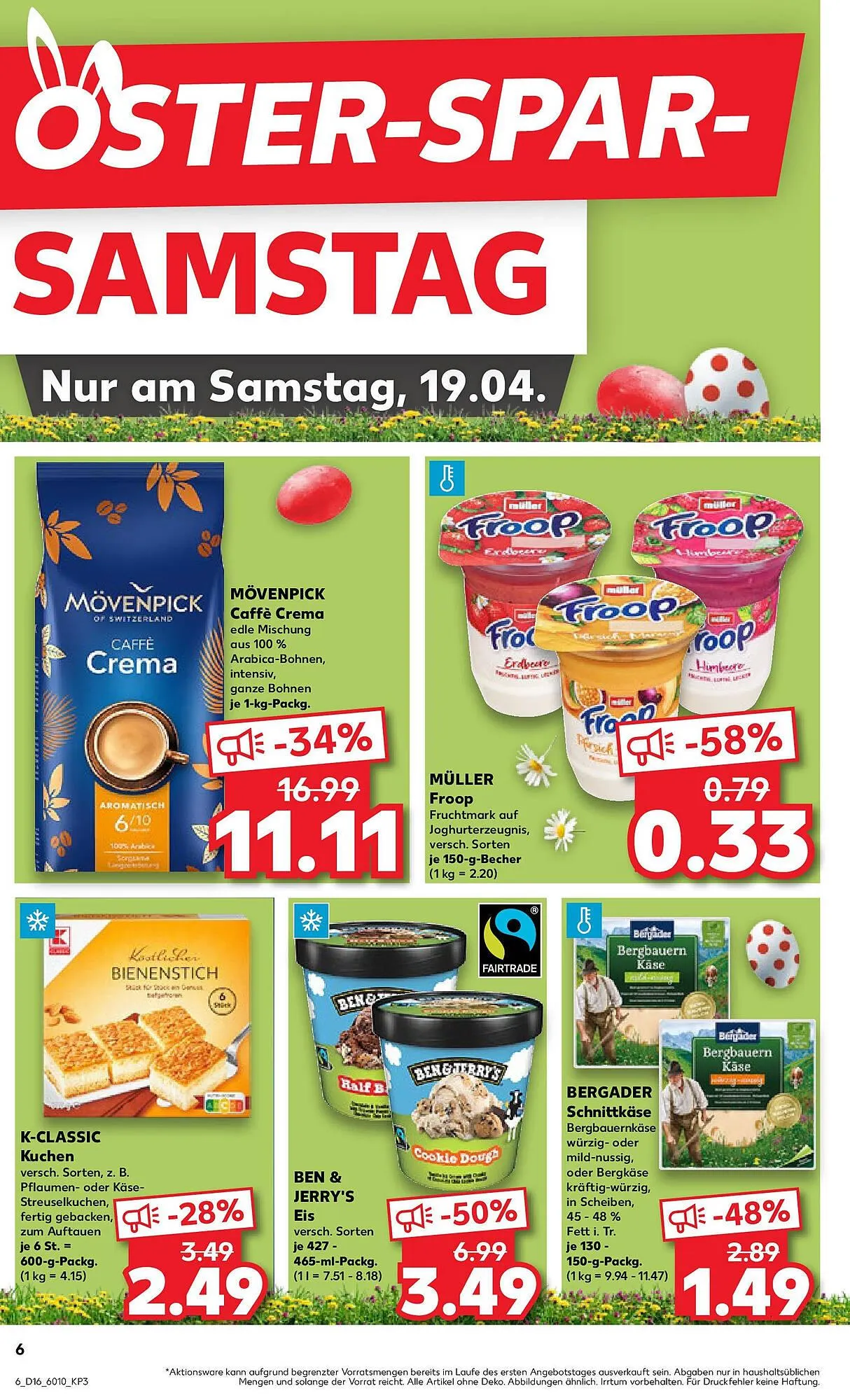 Kaufland Prospekt von 21. April bis 23. April 2025 - Prospekt seite 19