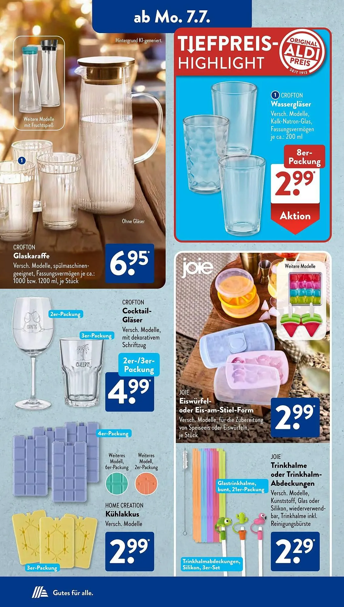 Aldi Süd Prospekt von 7. Juli bis 13. Juli 2025 - Prospekt seite 2