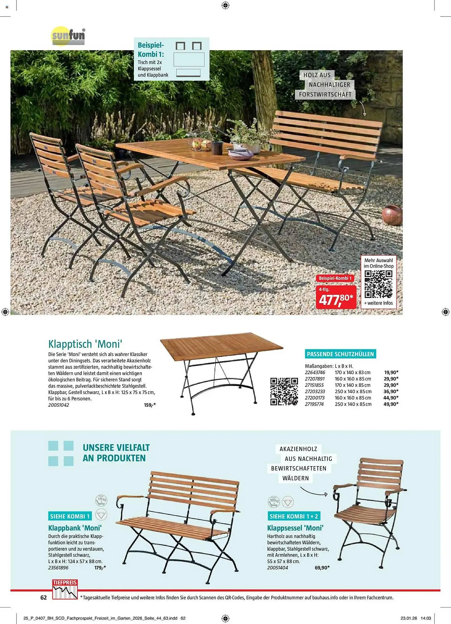 Bauhaus Prospekt von 2. März bis 30. Juni 2026 - Prospekt seite 62