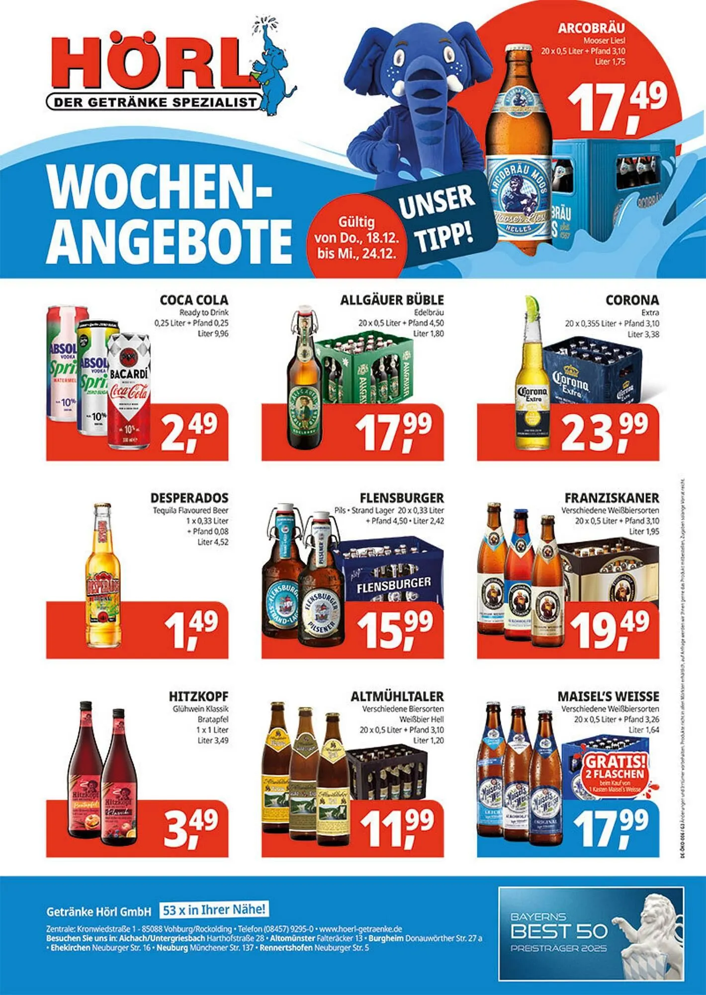 Hörl Getränke Prospekt - 1