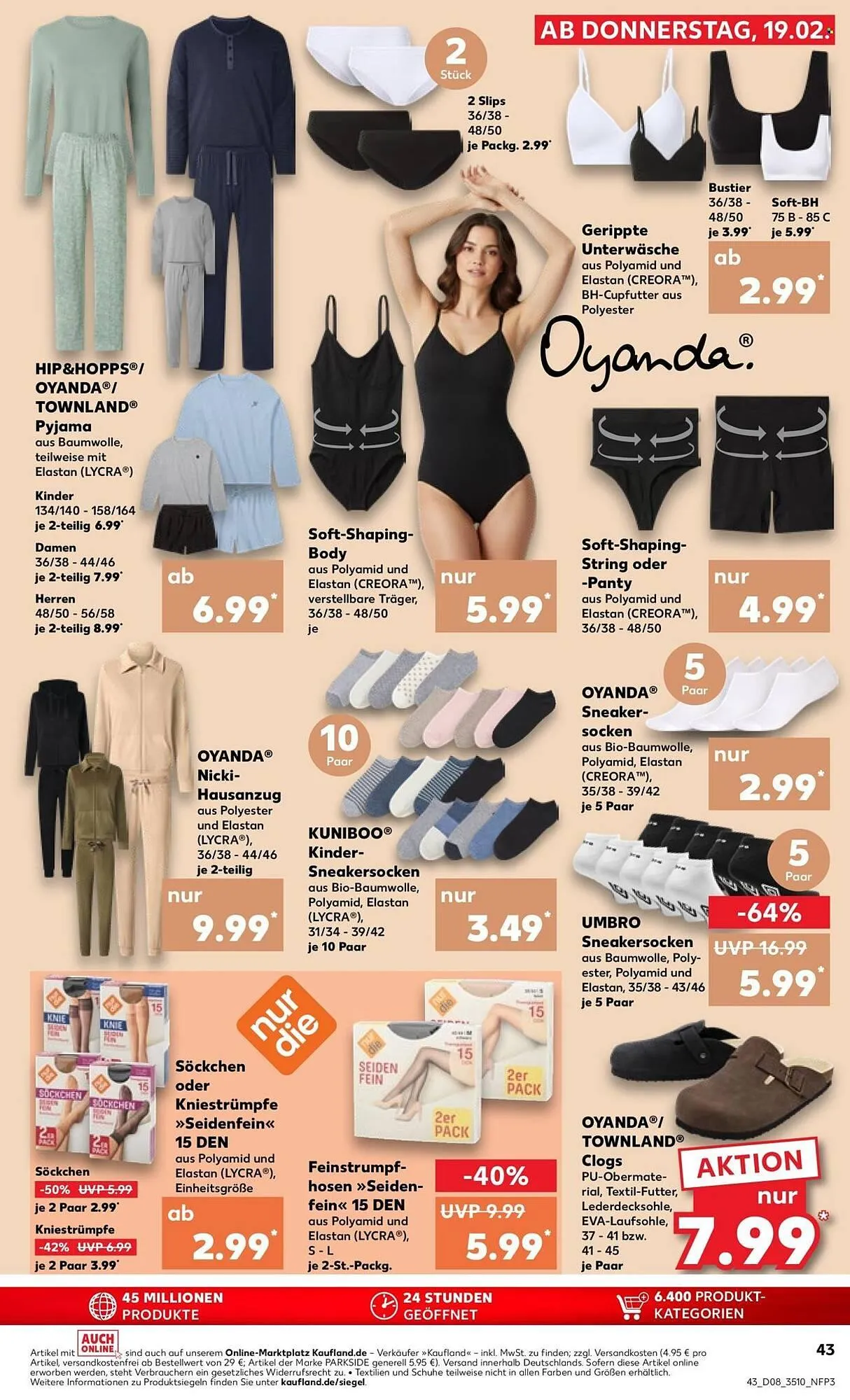 Kaufland Prospekt von 19. Februar bis 25. Februar 2026 - Prospekt seite 43