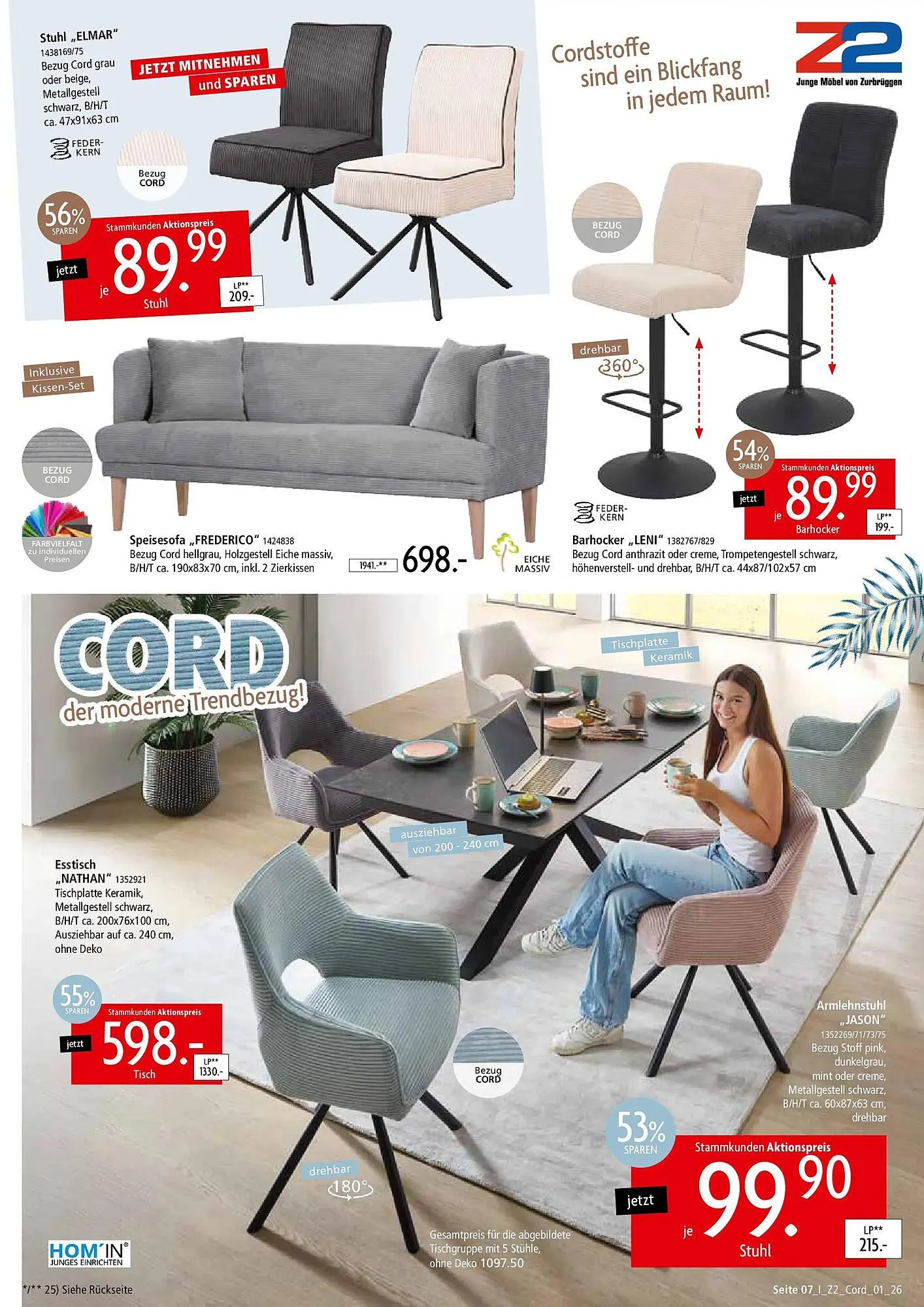 Zurbrüggen Prospekt von 27. März bis 2. Mai 2026 - Prospekt seite 7