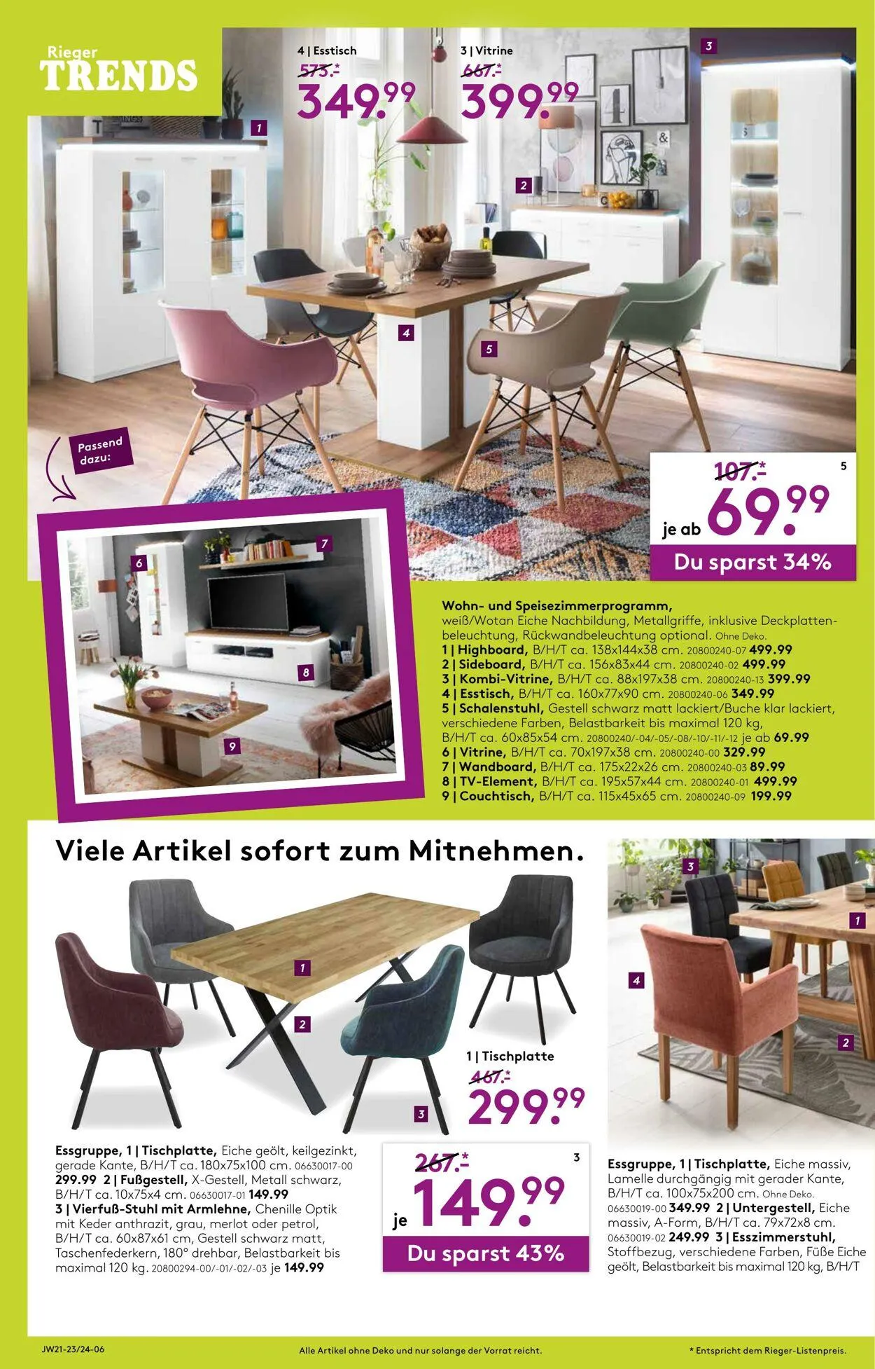 Möbel Rieger Aktueller Prospekt von 6. Mai bis 20. Mai 2026 - Prospekt seite 6